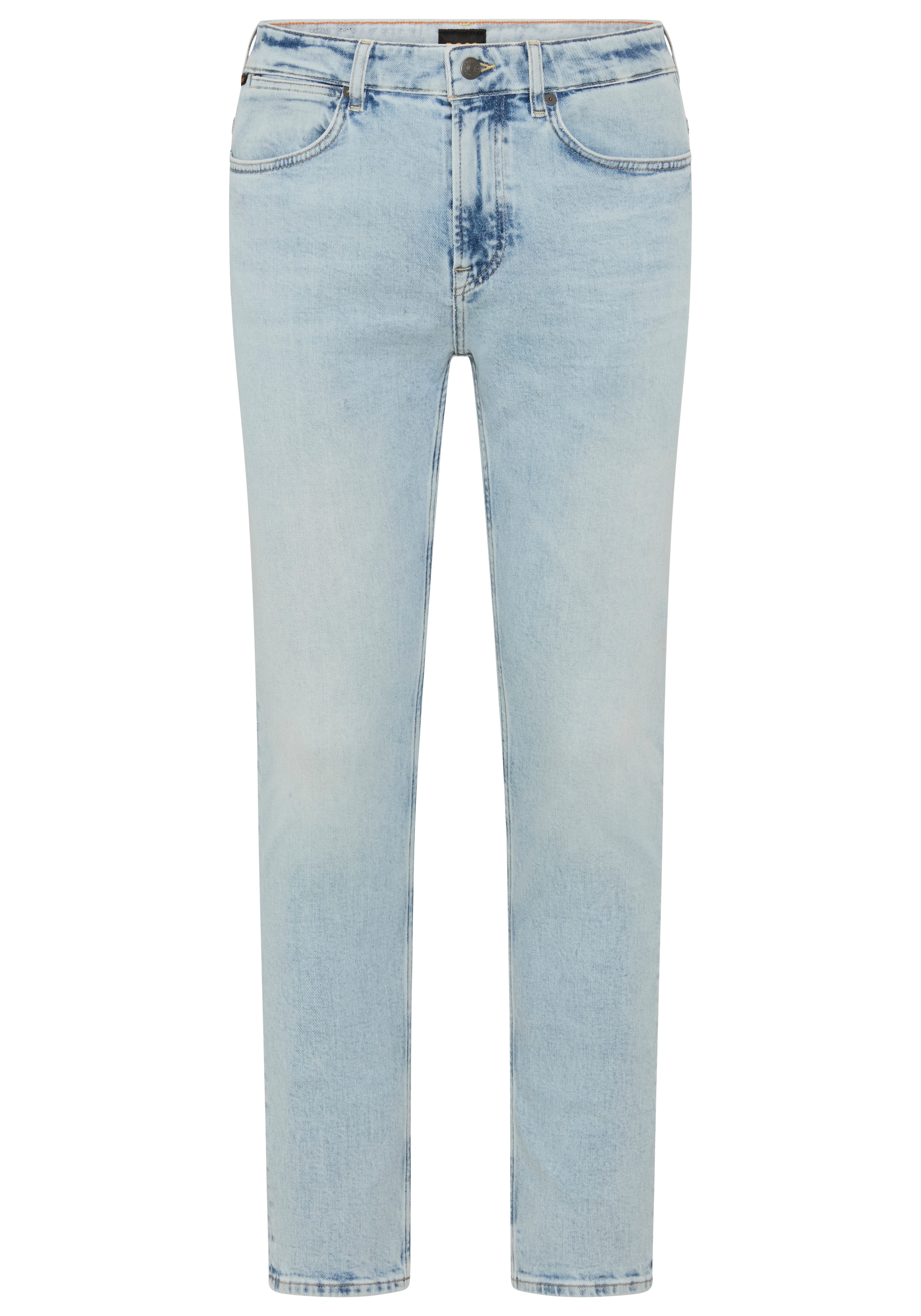 Image of BOSS ORANGE Stretch-Jeans "DELAWARE 2" Slim Fit, Baumwoll-Stretch, moderne Waschung