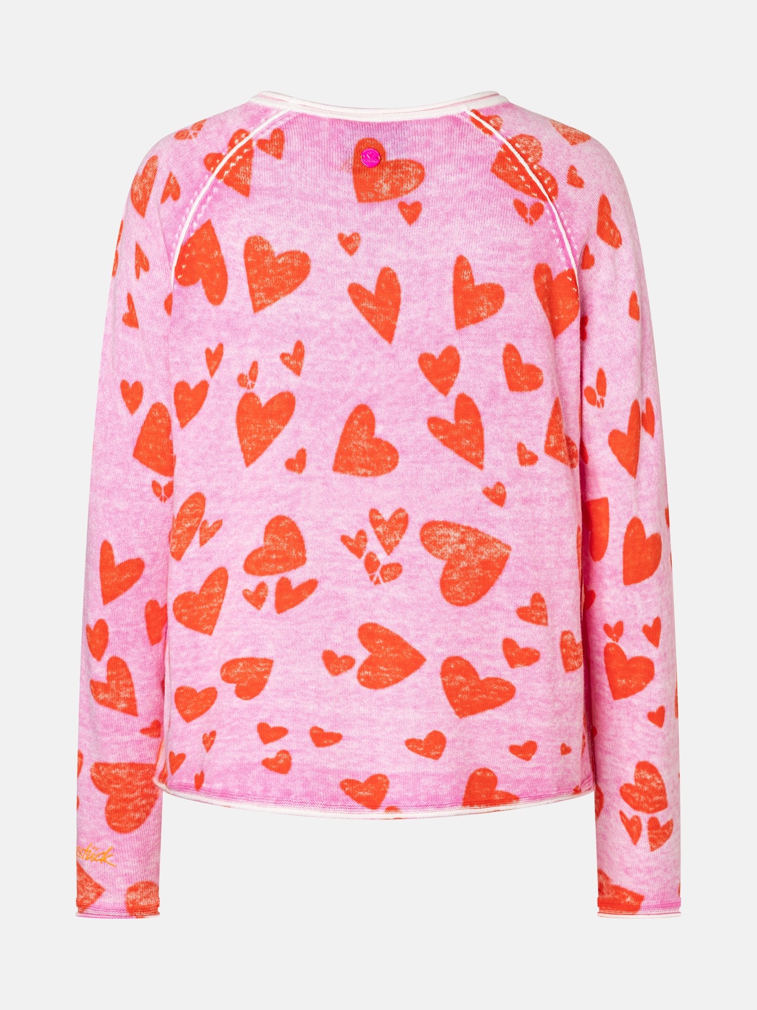 Lieblingsstück Rundhalspullover »LiloL« gemustert, Rundhalsausschnitt