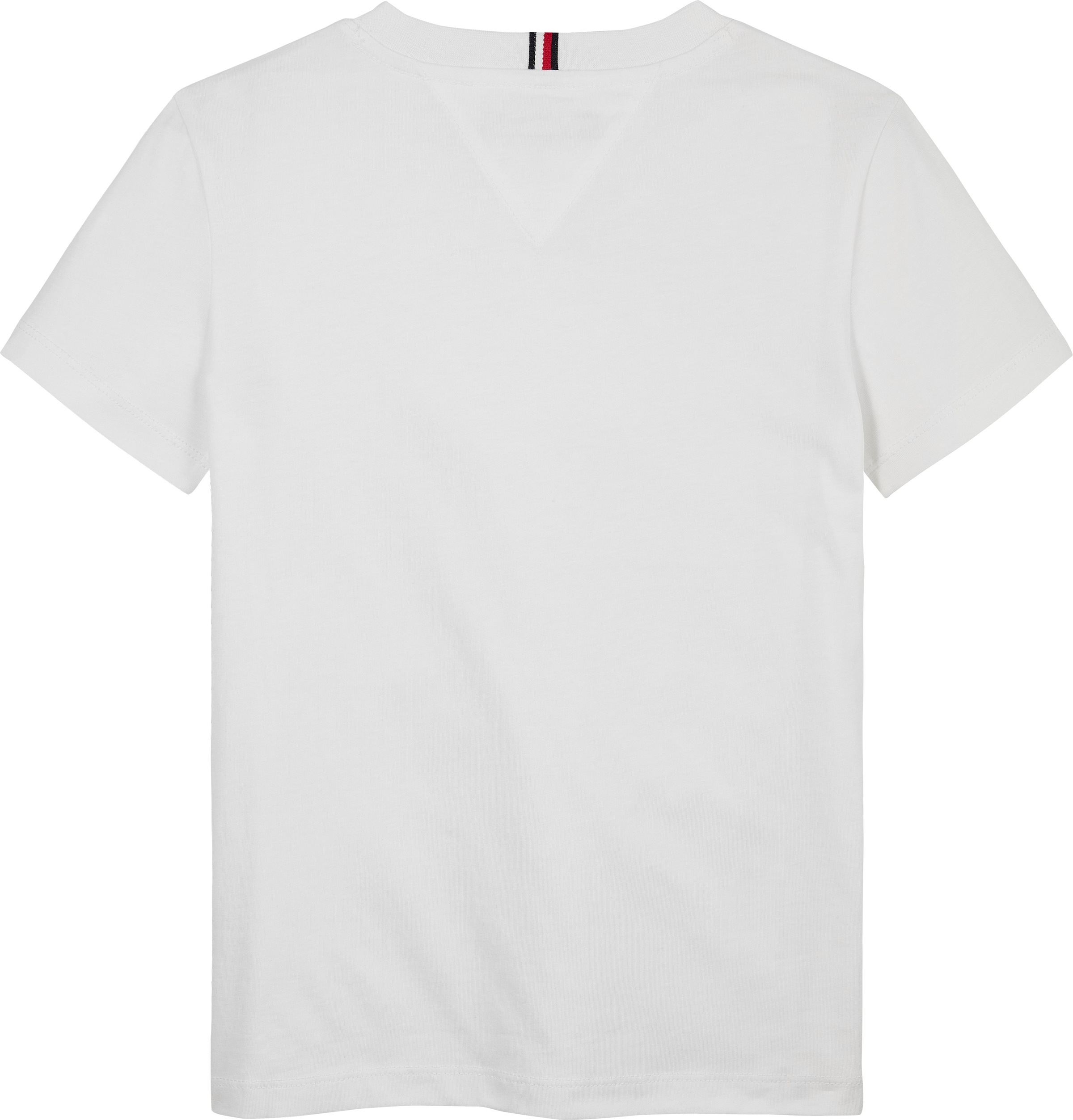 Tommy Hilfiger T-Shirt »TOMMY SCRIPT FLAG PRINT TEE SS« für Kinder bis 16 Jahre, mit Logo-Print