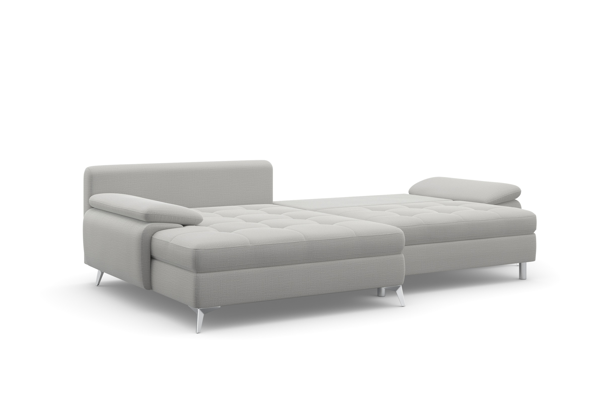sit&more Ecksofa »Latigo L-Form«, mit Mega-Recamiere, wahlweise mit Bettfunktion und Bettkasten
