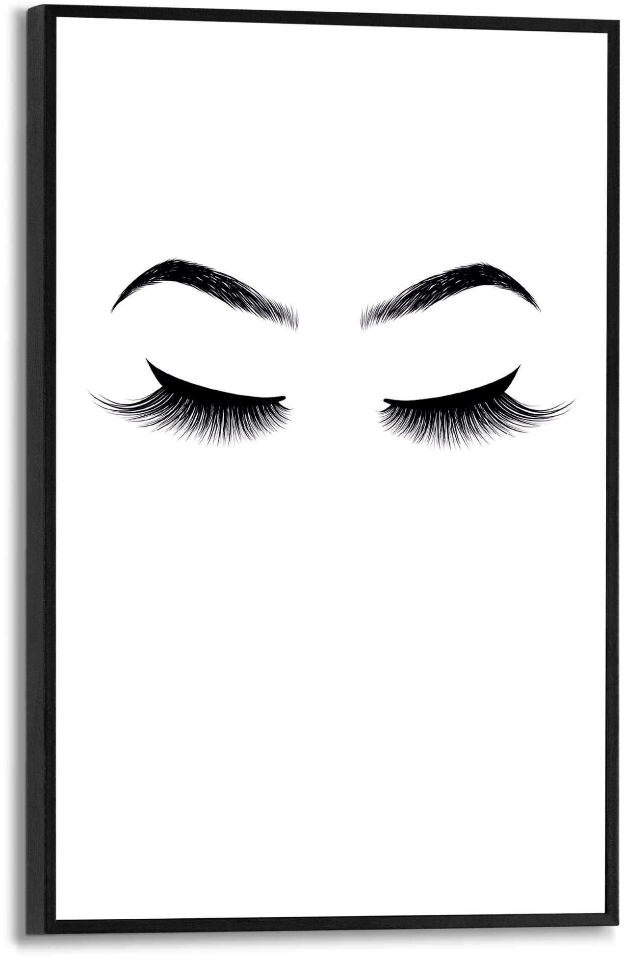 Image of Reinders Poster "Wimpern und Augenbrauen"
