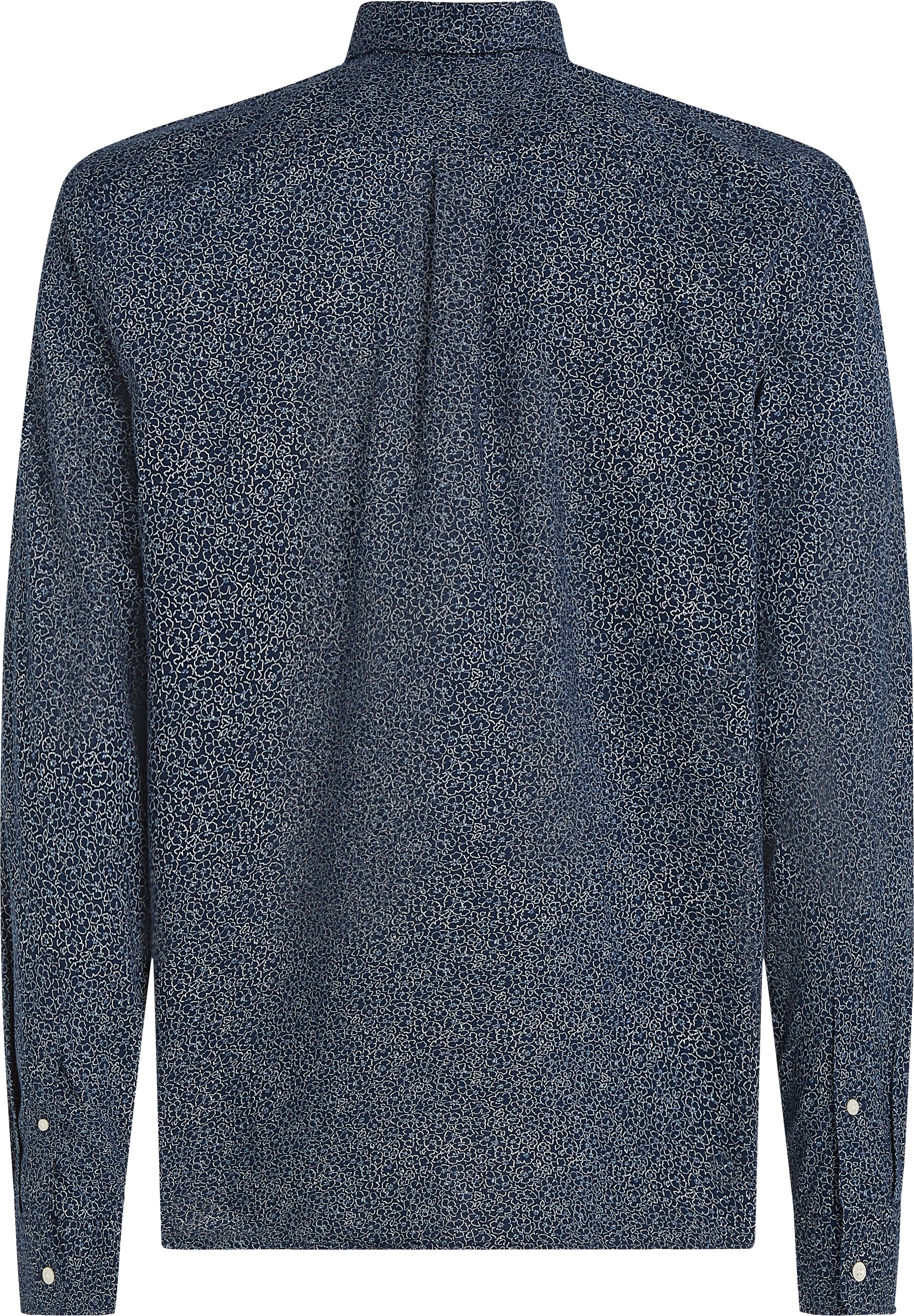 Tommy Hilfiger Big & Tall Langarmhemd »BT-FLX POPLIN LINR FLORAL S-B«, in Grossen Grössen, Logostickerei