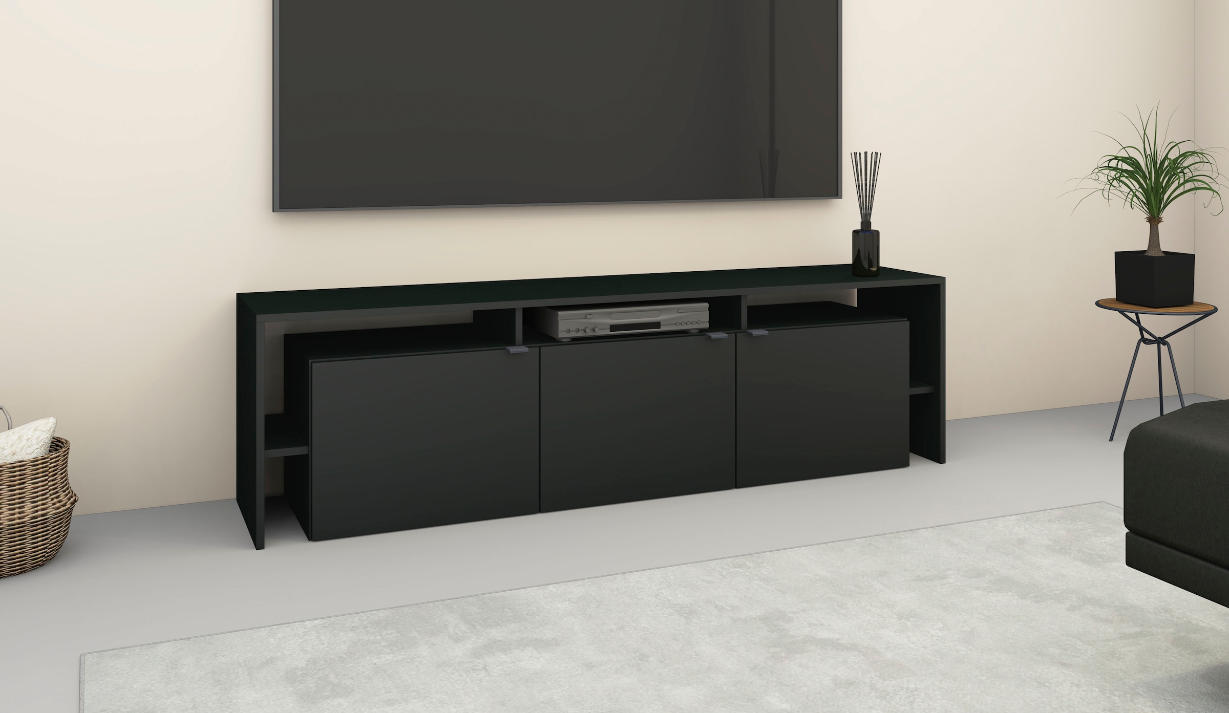 borchardt Möbel TV-Schrank »Sophia«, Breite 159 cm, mit Überbau