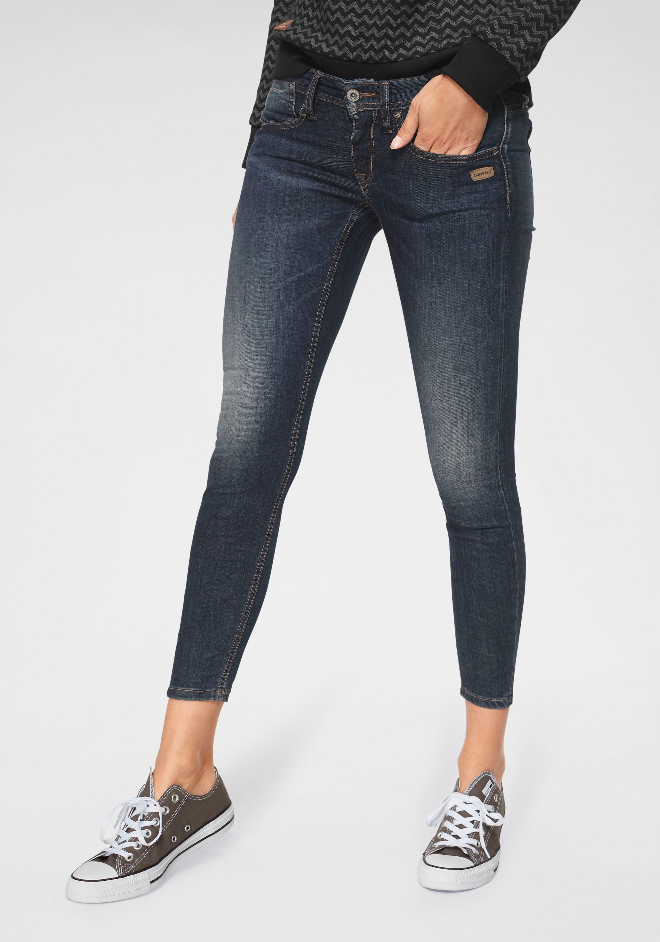 kaufen ♕ versandkostenfrei im Skinny-fit-Jeans Flanking-Style »94Faye«, GANG