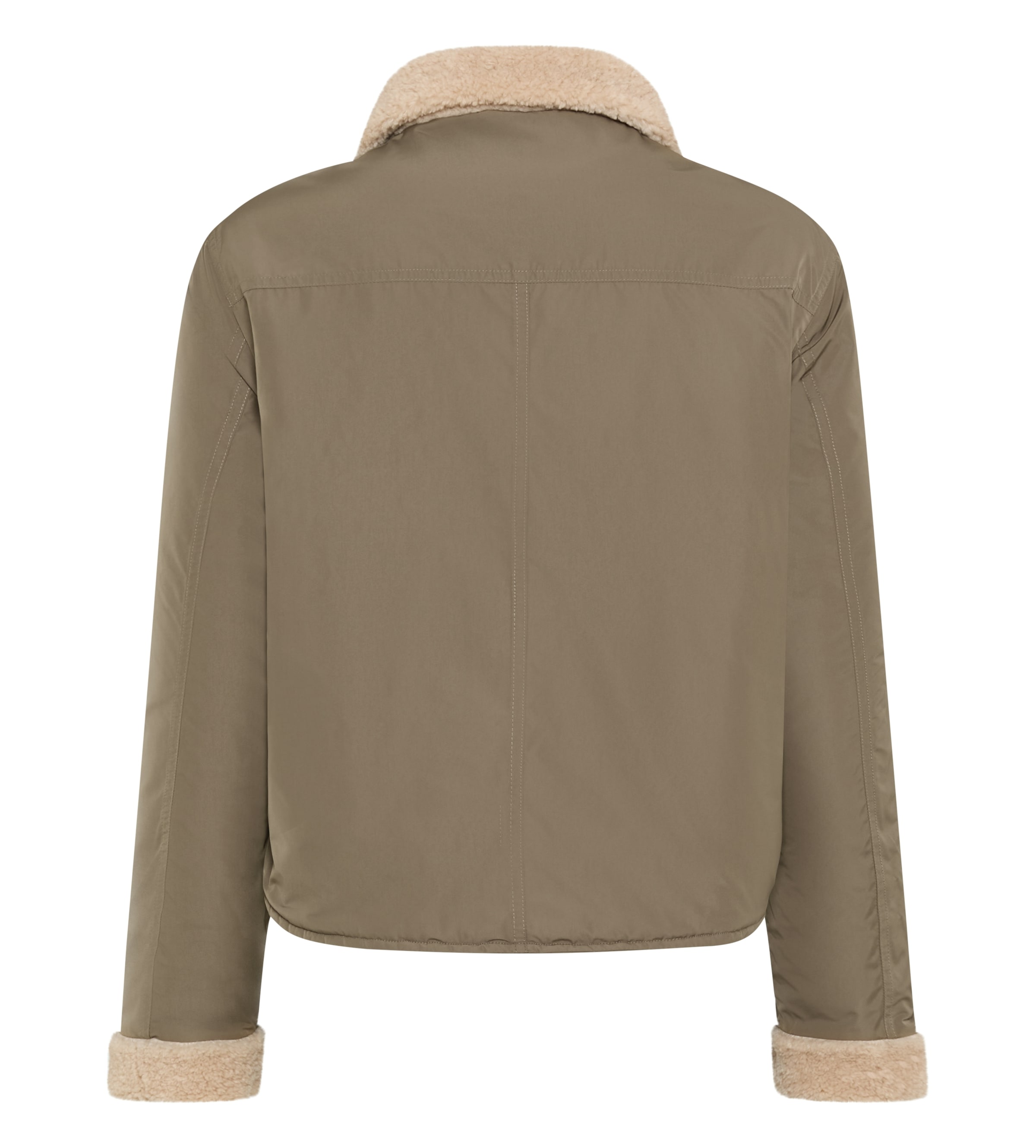 Fuchs Schmitt Wendejacke Stehkragen, Teddyplüsch, Regular Fit