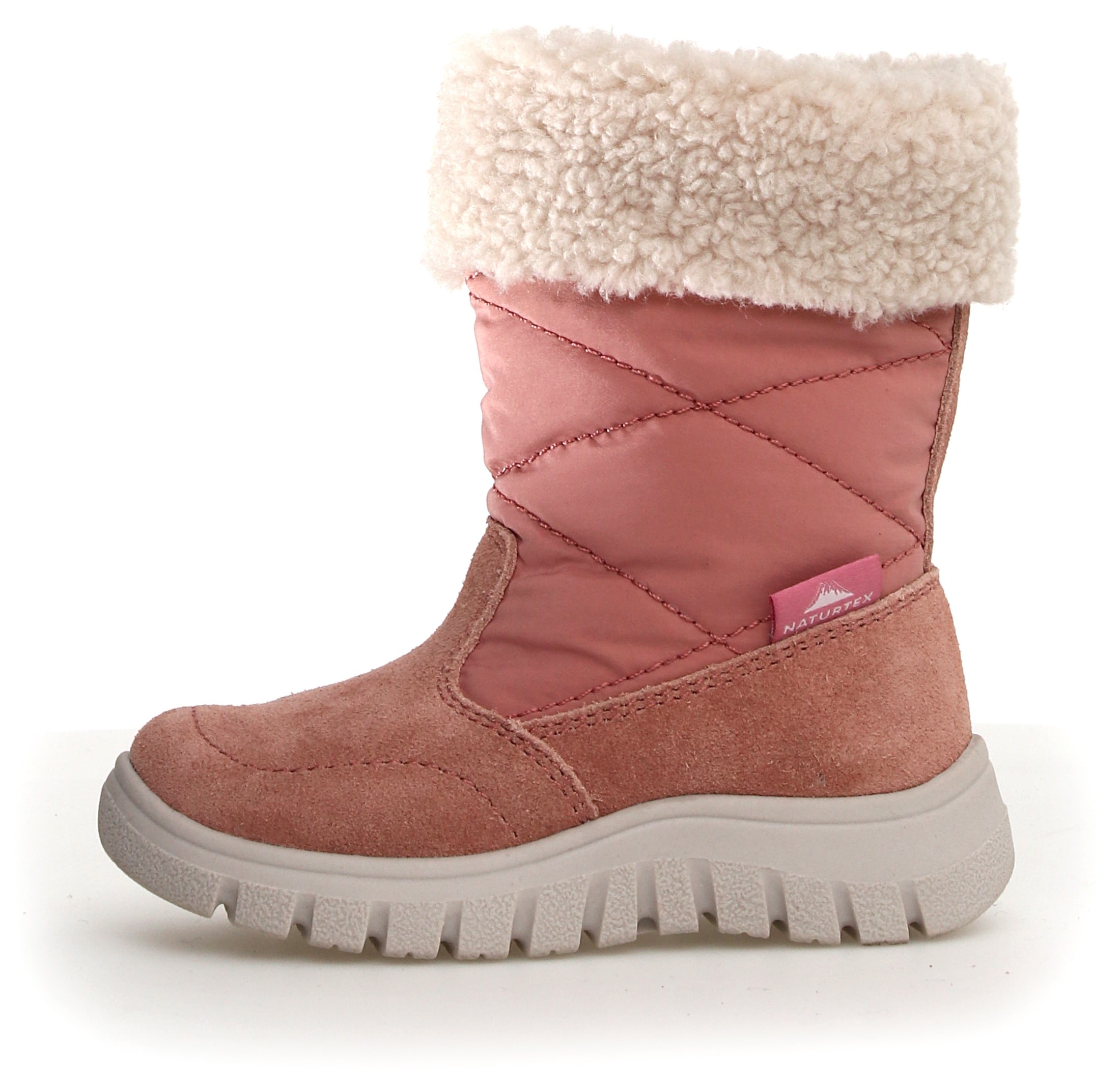 Naturino Winterstiefel »PLUVY ZIP WP.«, Schneestiefel, wasserabweisend, Grössenschablone zum Download