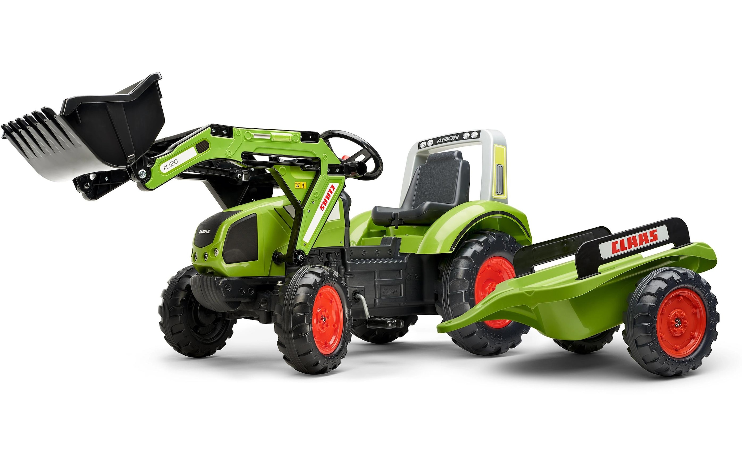 Falk Rutscherauto »Claas Traktor + Anh. XL«