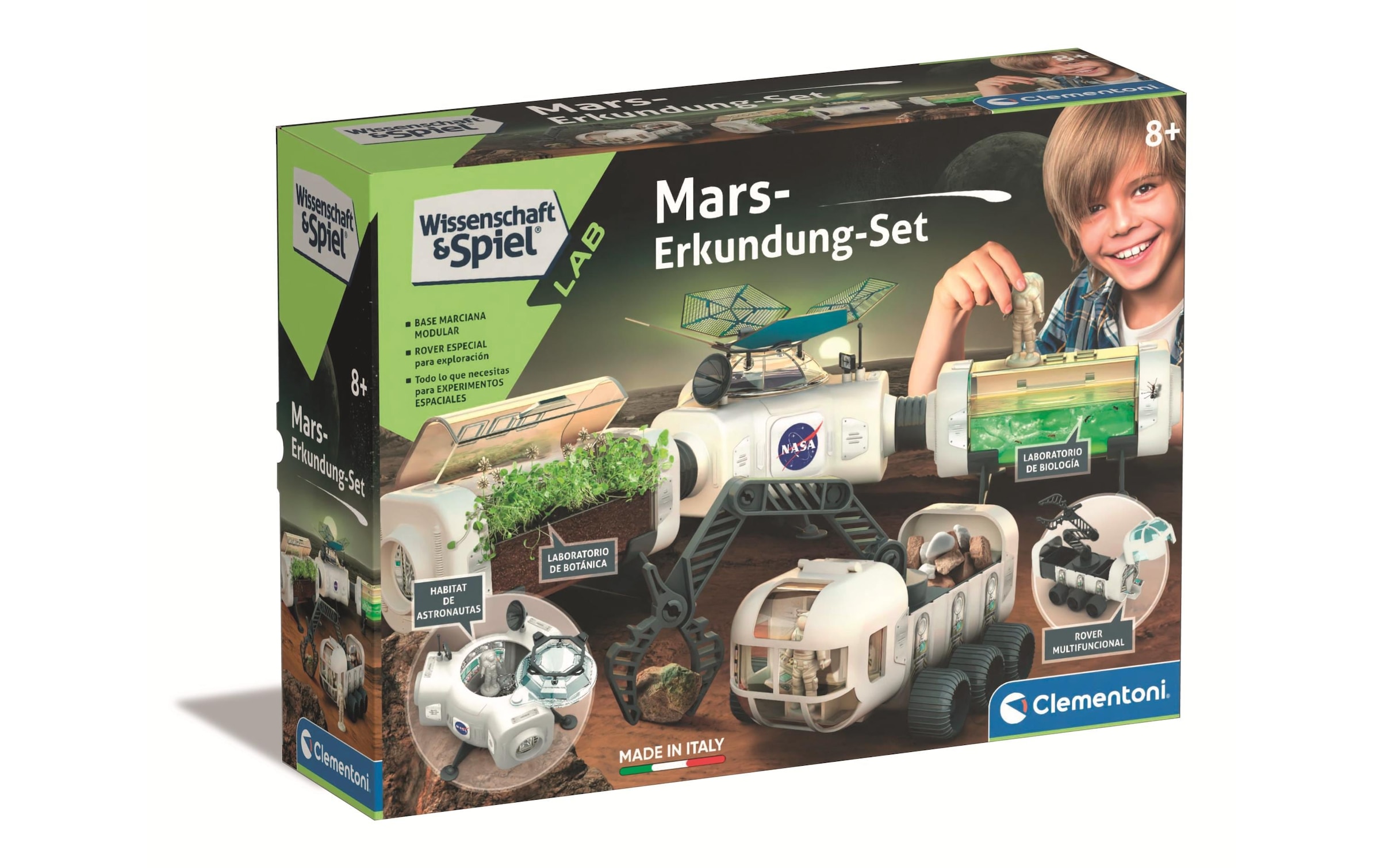 Clementoni® Experimentierkasten »Mars-Erkundung-Set«