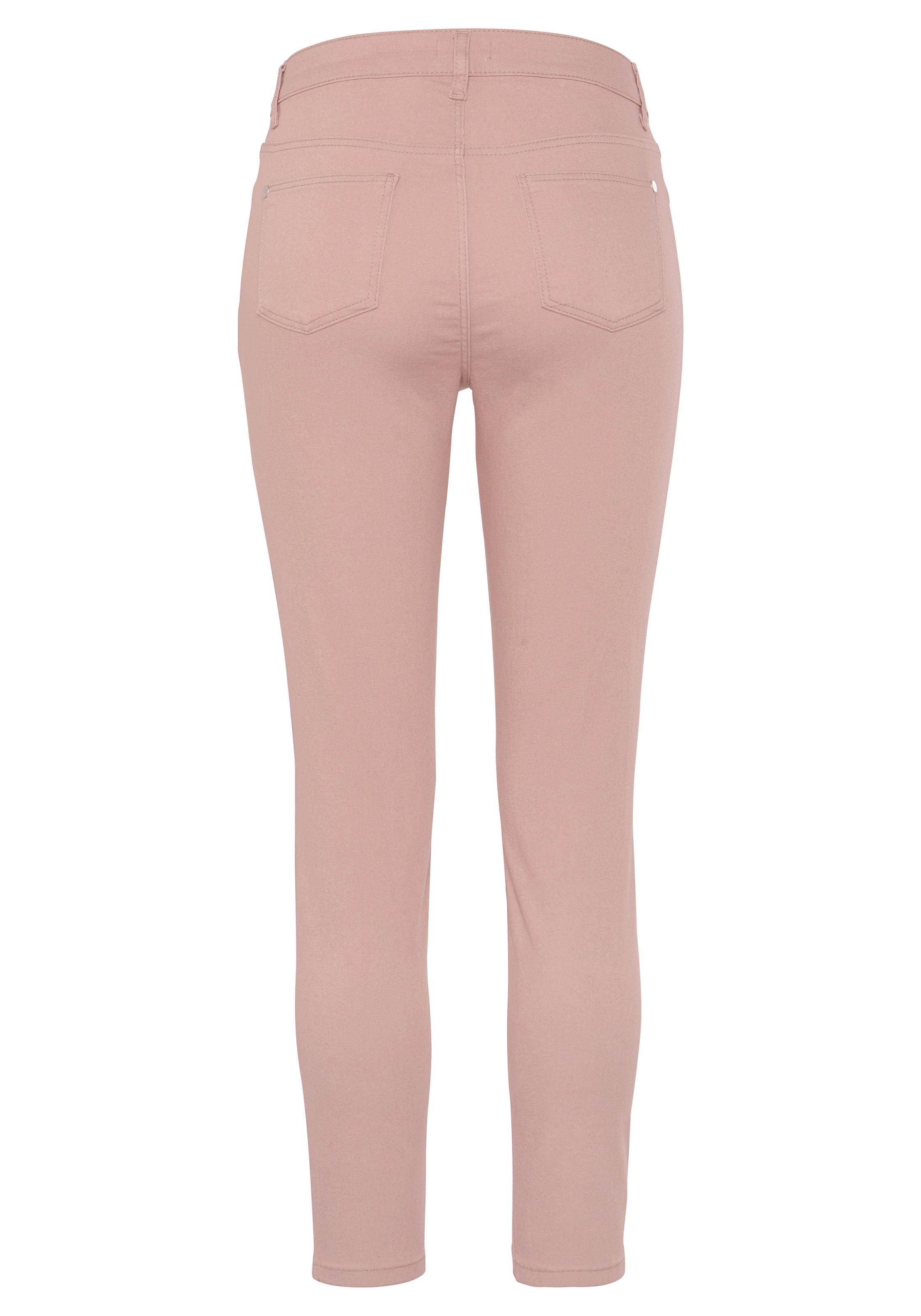 LASCANA Jegging 7/8 »aus weichem Stretch-Denim«  in Skinny-Form, Stretch-Denim, Basic, Sommerhose