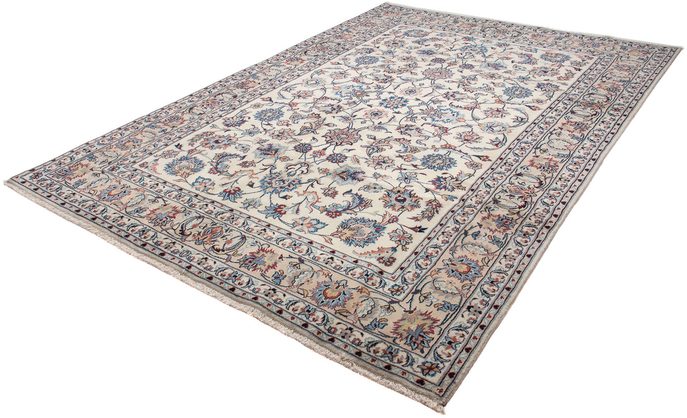 Image of morgenland Orientteppich »Perser - Classic - 295 x 199 cm - beige«, rechteckig, 10 mm Höhe, Wohnzimmer, Handgeknüpft, Einzelstück mit Zertifikat bei Ackermann Versand Schweiz