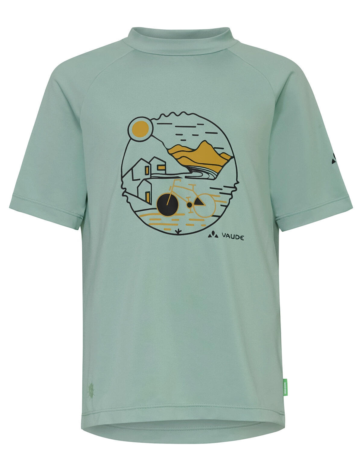 VAUDE Funktionsshirt »Kids Solaro T-Shirt III« für Kinder, elastisches Material, schnelltrocknend, hoher UV-Schutz