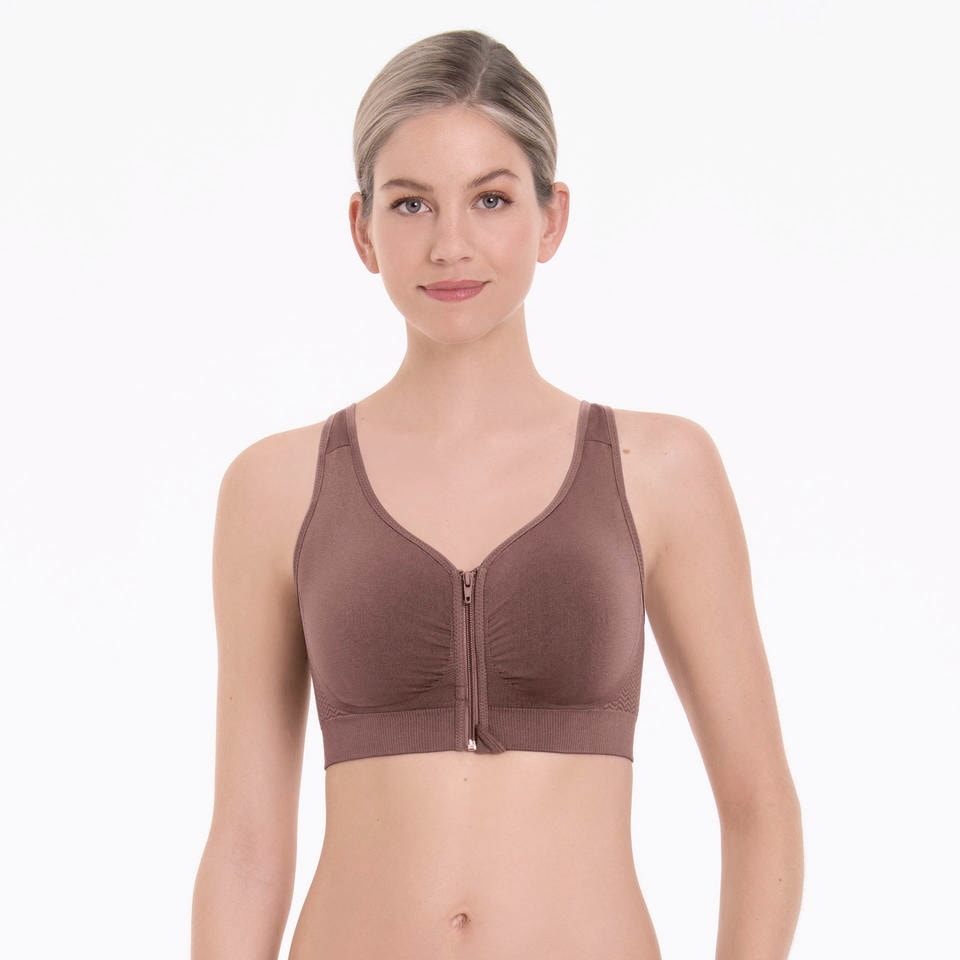Anita since 1886 Soutien-gorge souple herausnehmbare Cups, mit Reissverschluss, breite Träger, ohne Bügel
