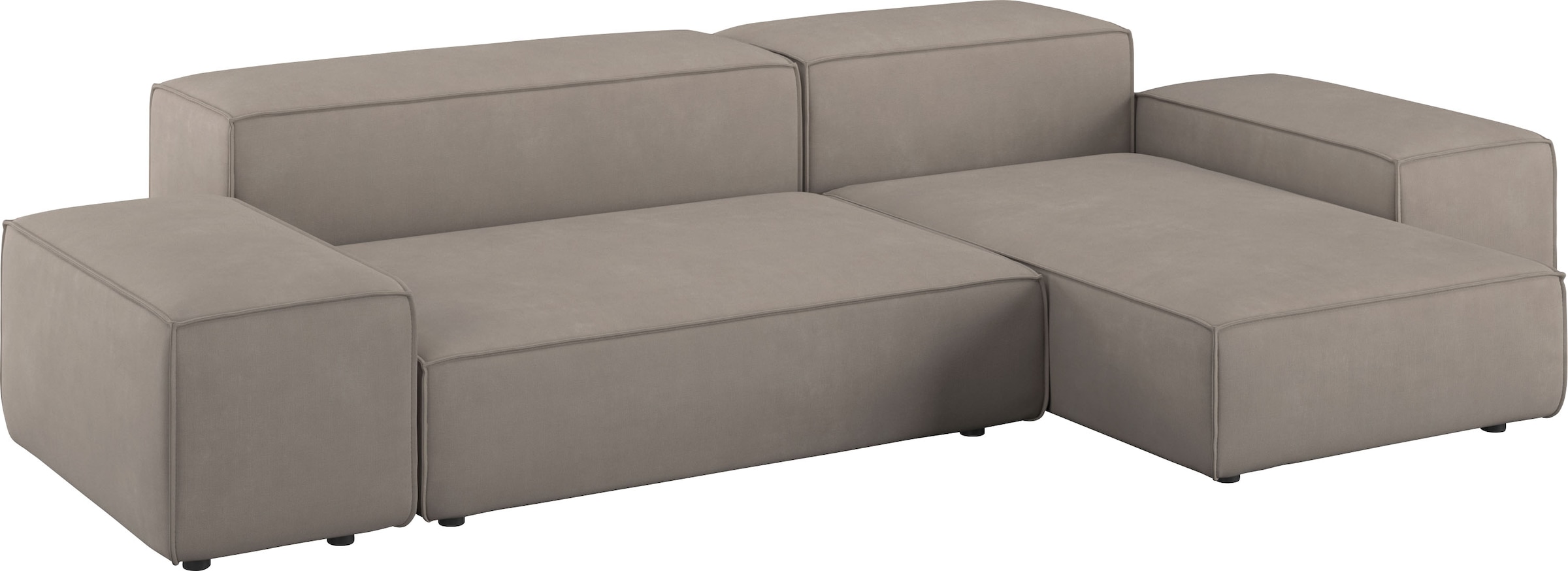designwerk Ecksofa »Puzzle L-Form, Designsofa für Indoor und Outdoor, bequem, modular«, wasserabweisend & strapazierfähig