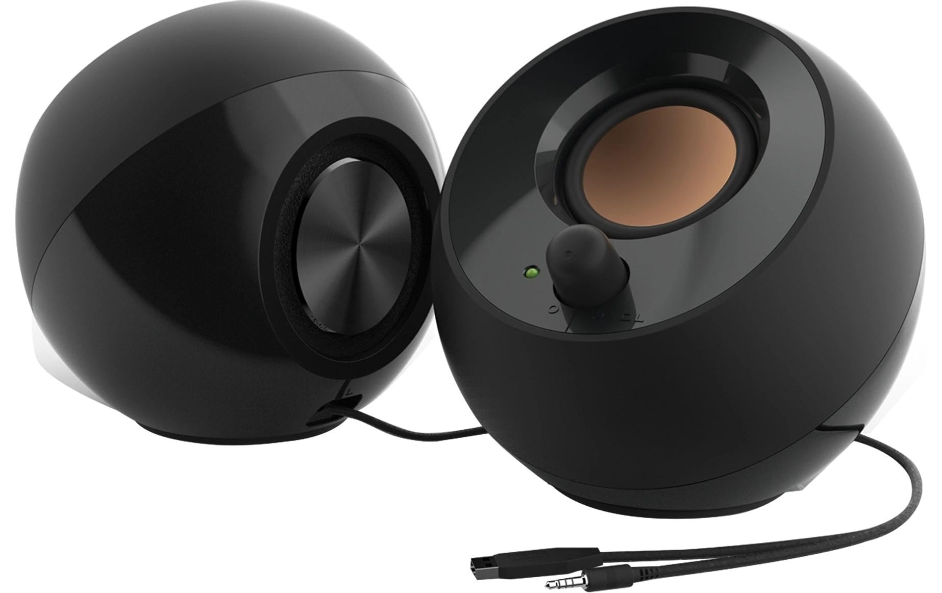 Creative Haut-parleurs pour PC »Pebble« 2.0 ( réglage du volume 4,4 W)