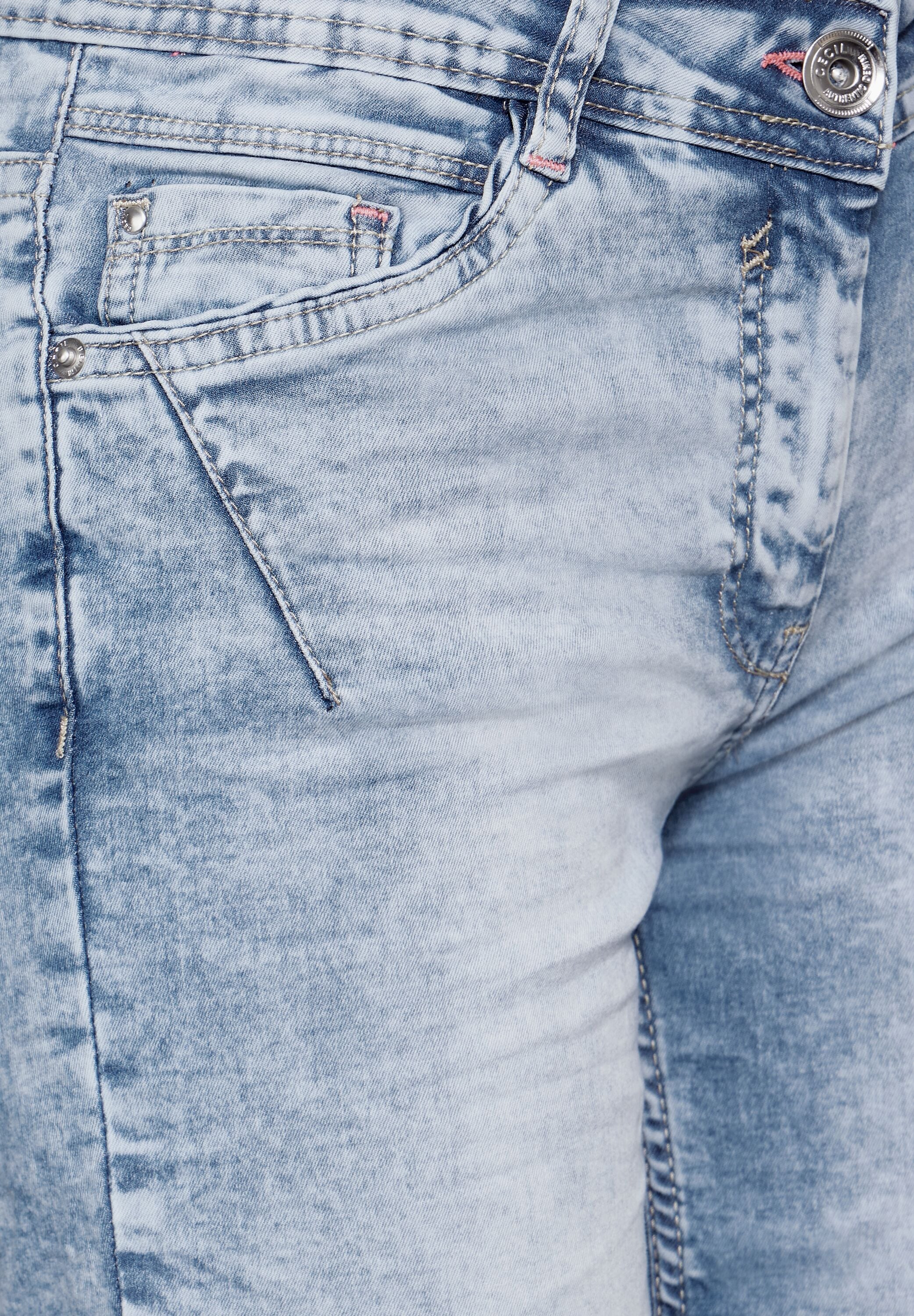 Cecil Shorts »Style Scarlett«, aus Denim/Jeans im 5-Pocket-Style