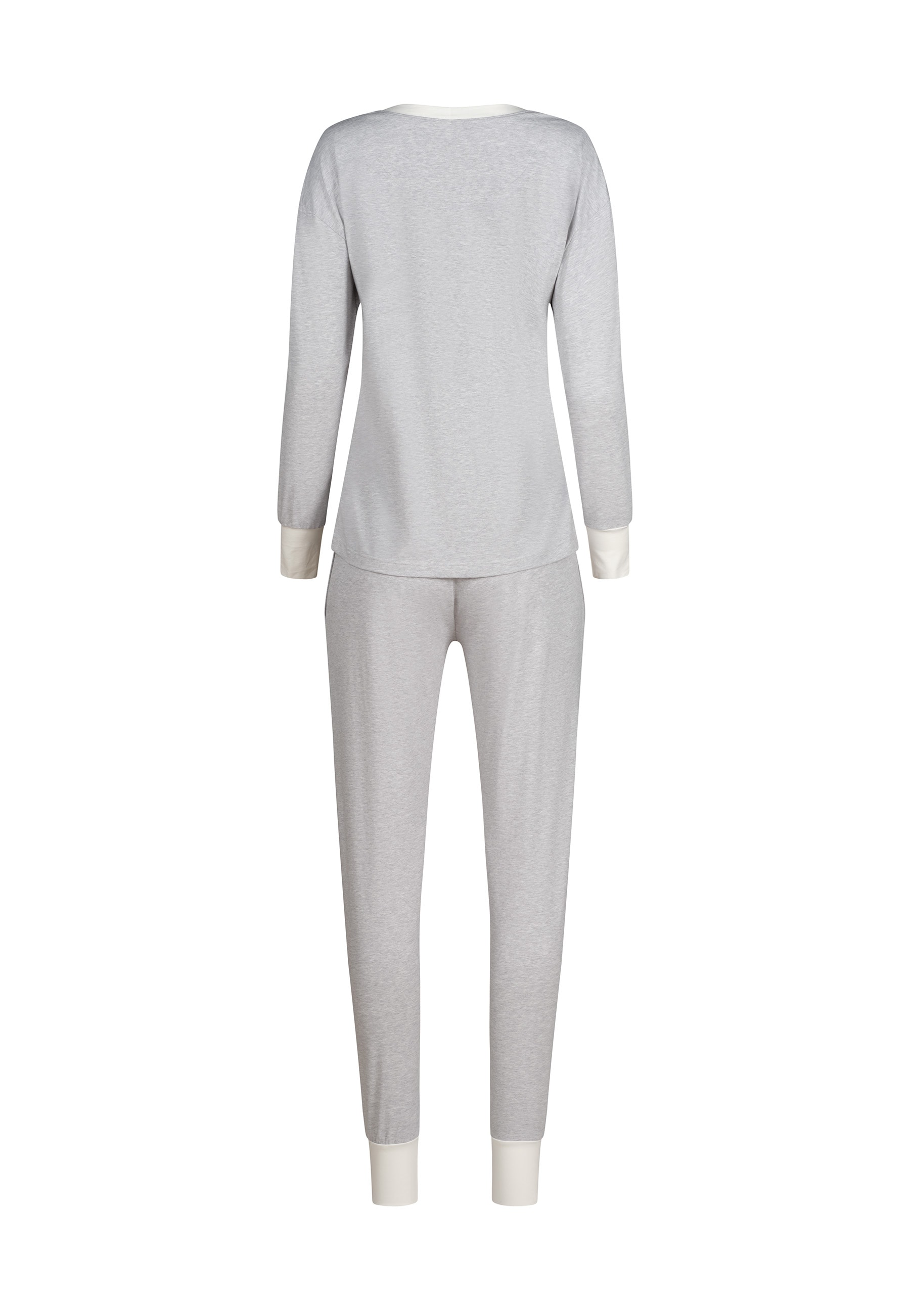 Skiny Pyjama »Night In Mix & Match« 2 tlg. bequem, elastischer Bund, mit Taschen, Baumwollmix