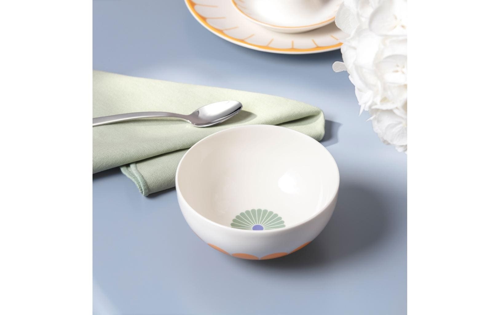 Image of Villeroy & Boch Schale "Fleur Couleur 4 Stück" aus Porzellan