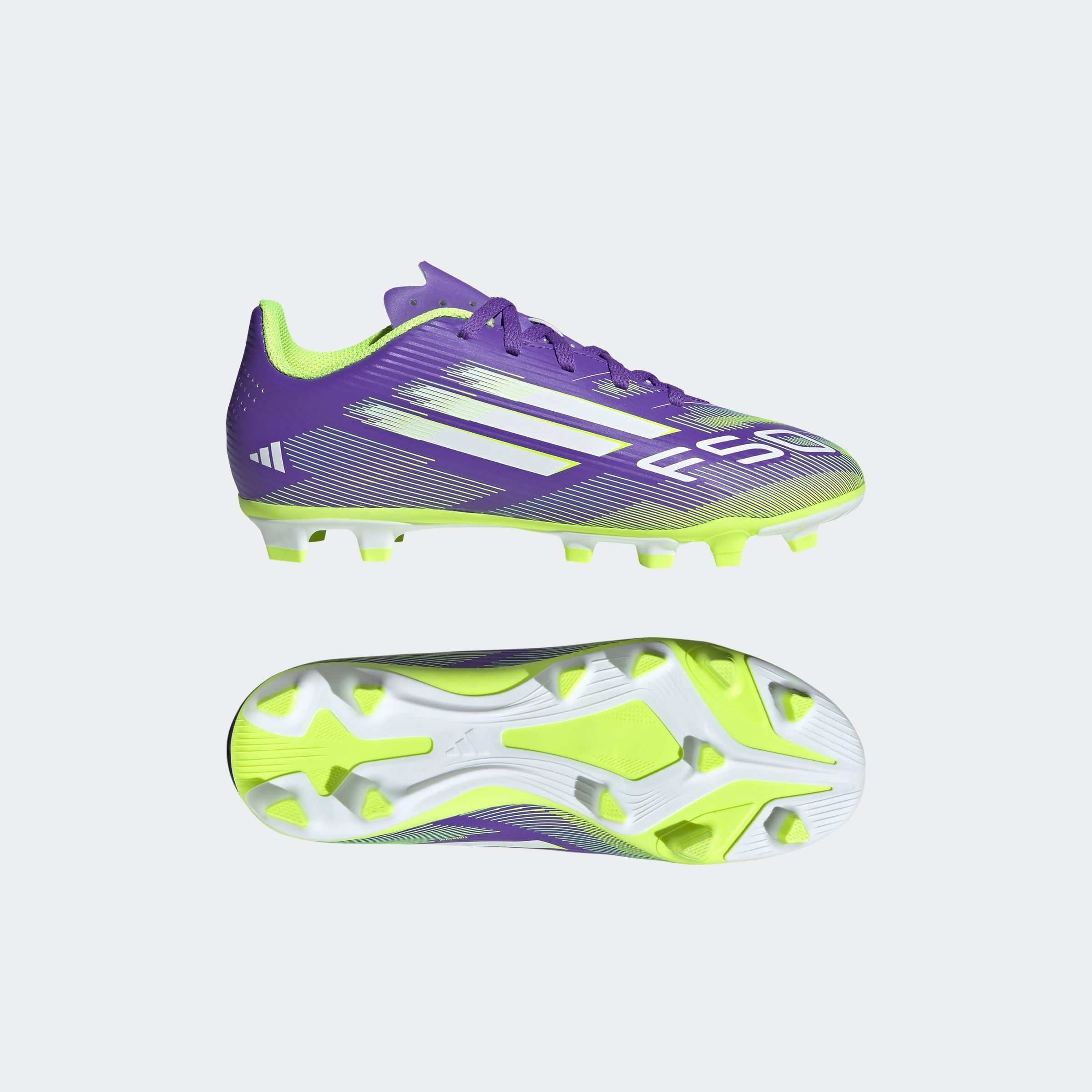 adidas Performance Fussballschuh »F50 CLUB FG/MG KIDS«, geeignet für Rasen- und Kunstrasenplätze