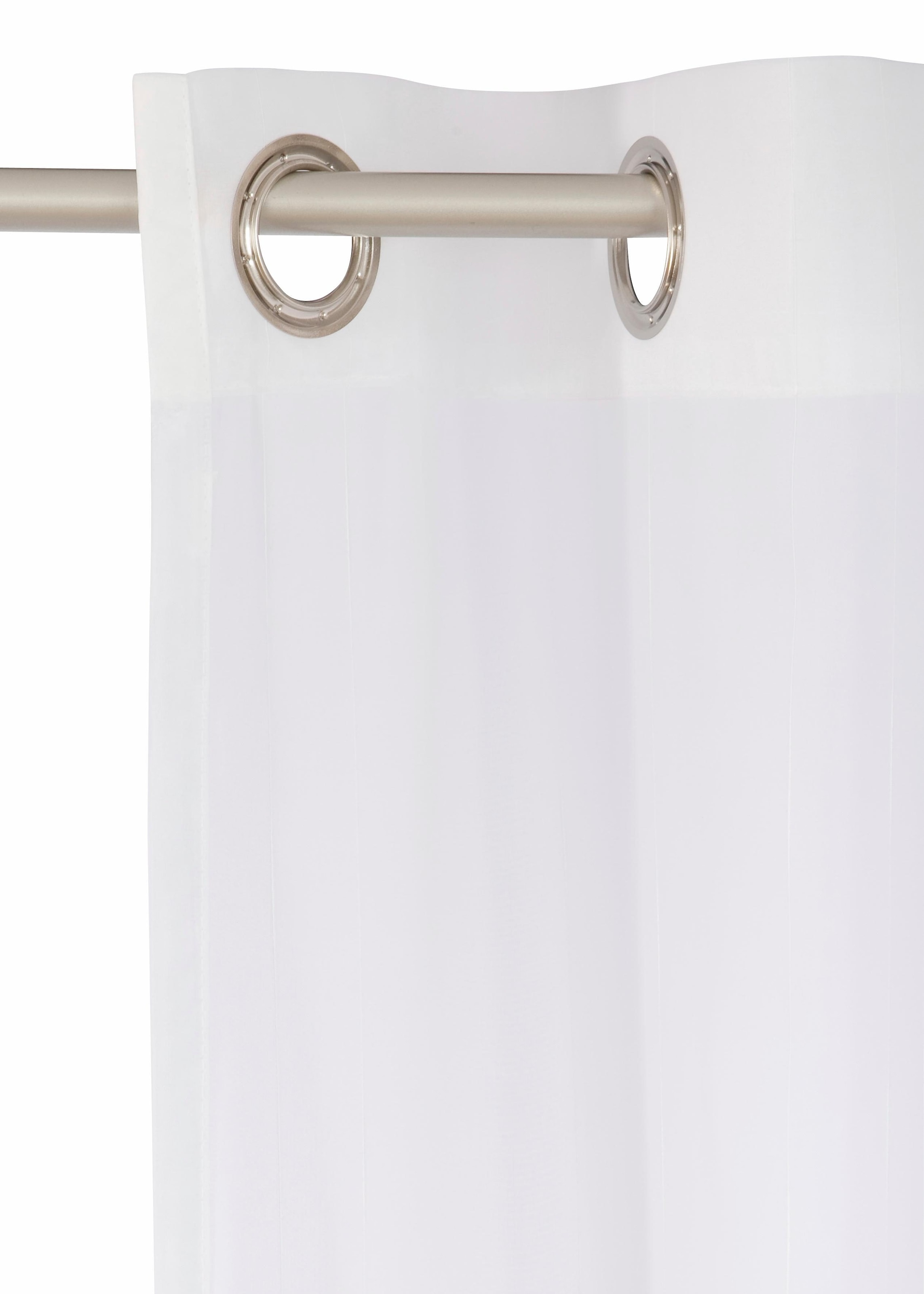 Wirth Gardine »Manuela« Ösen 1 Stk. tlg. Fertig-Store mit Metallösen nach Mass