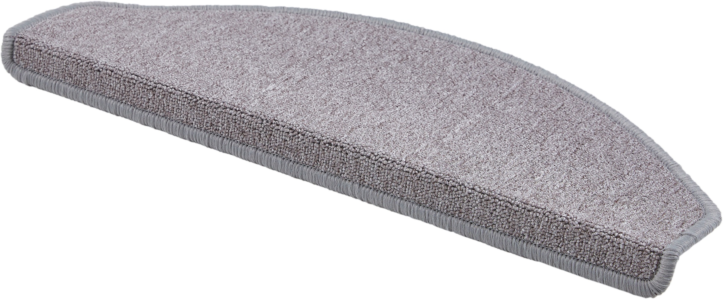 Image of Andiamo Stufenmatte "Bob, Made in Poland" halbrund 4,5 mm Höhe melierte Schlinge, selbstklebend, Set mit 2 Stück oder 15 Stück