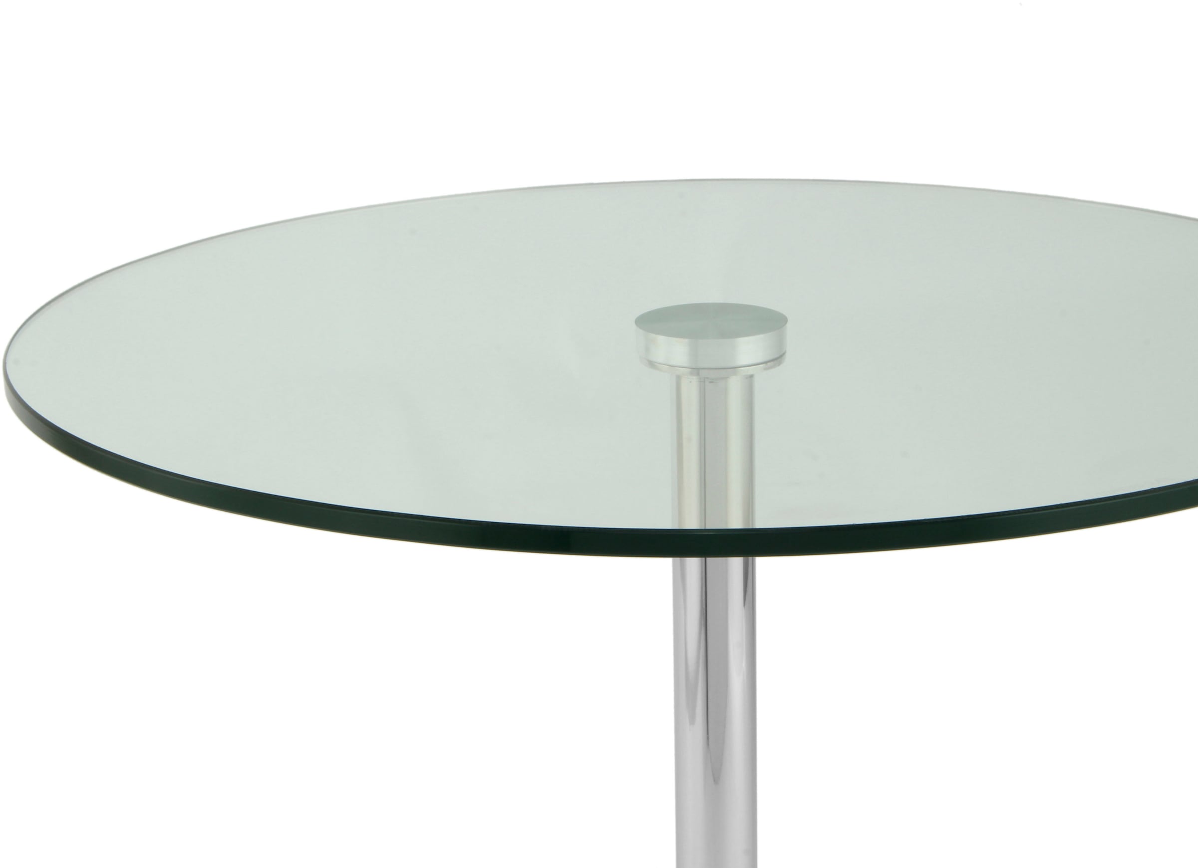 Kayoom Beistelltisch »Lana 125, robuste Glasplatte, Sockel in Mamor Optik«, (1 St.), robust, pflegeleicht, hochwertig, Outdoor und Indoor geeignet