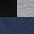 navy, grau-meliert, schwarz