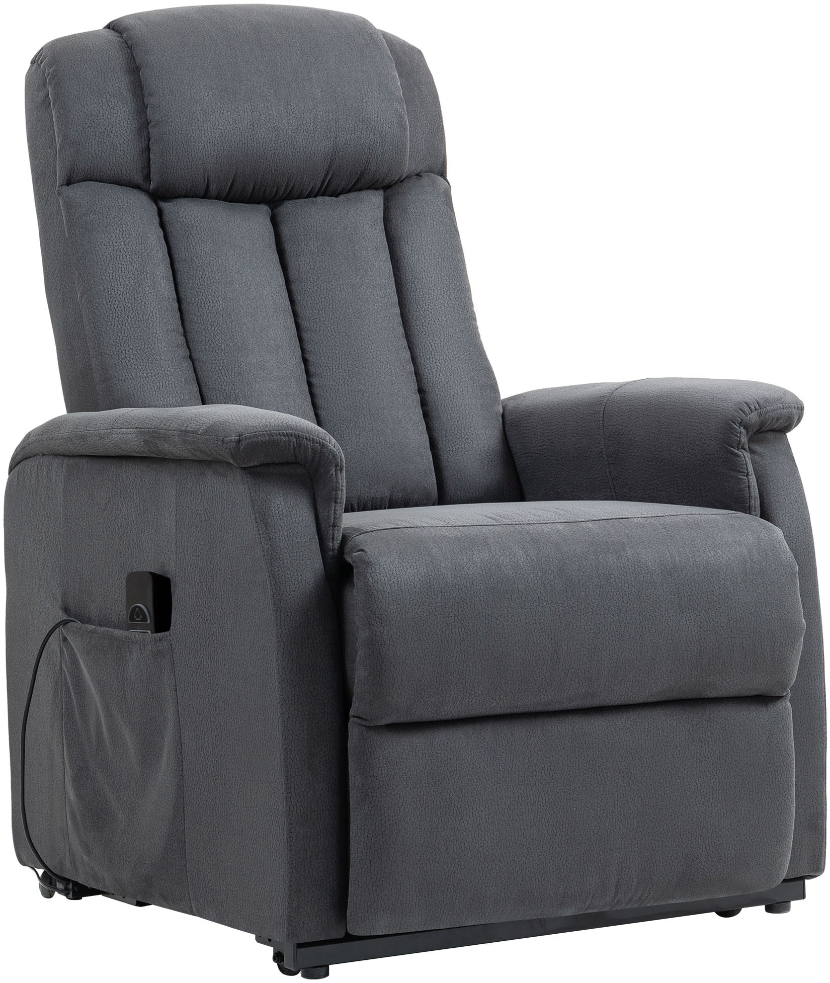 Duo Collection Fauteuil TV »Delphi mit elektrischer Aufstehhilfe« fonction relaxation et ressorts ensachés avec suspension à lames en acier