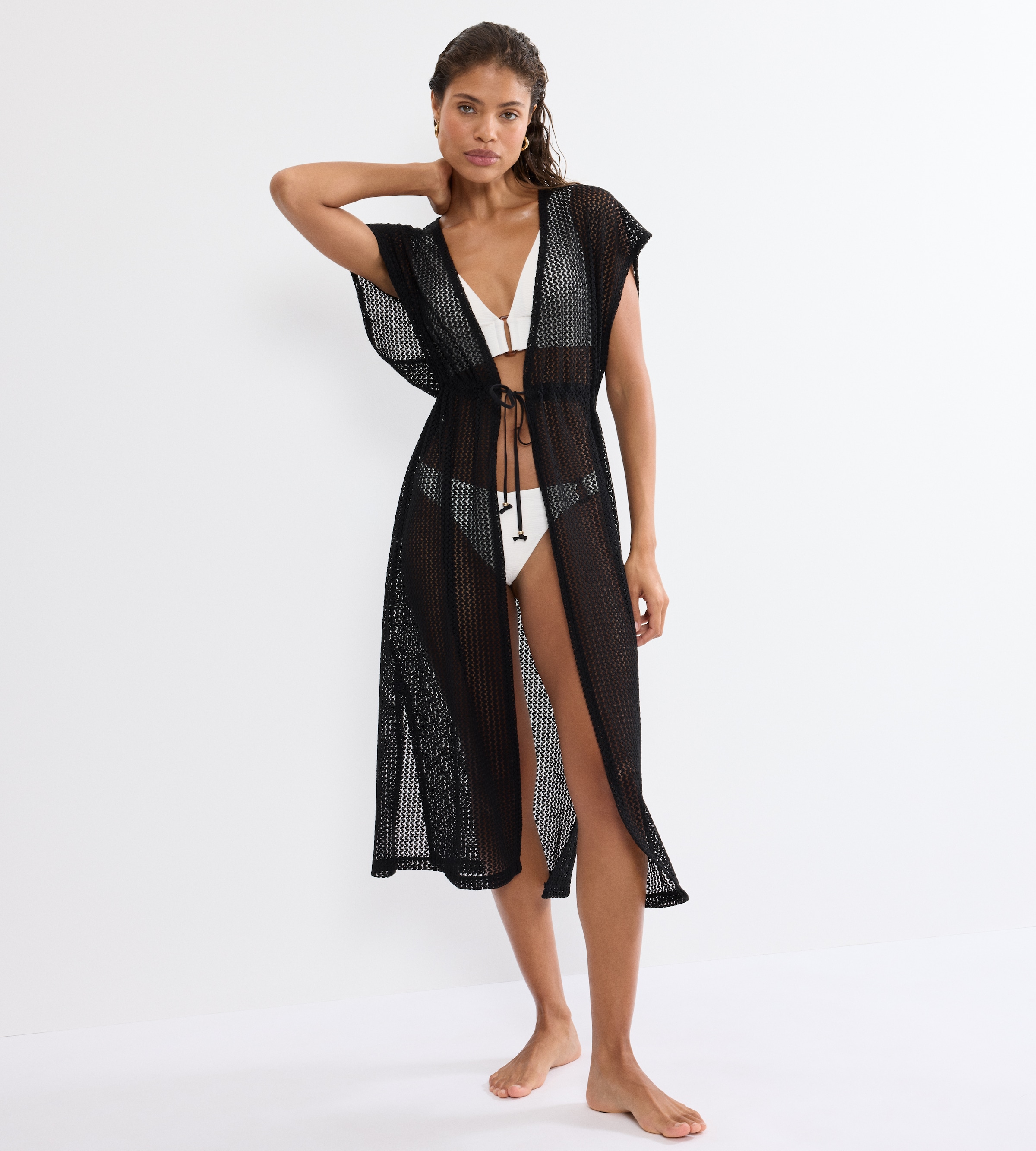 Triumph Kimono »Beach MyWear Crochet Kimono« weiches Häkeldesign