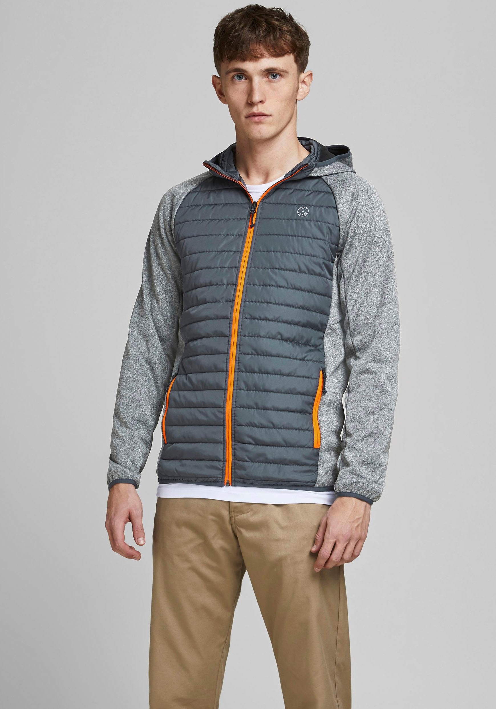 Jack & Jones Steppjacke »JJEMULTI QUILTED JACKET NOOS«, mit Kapuze