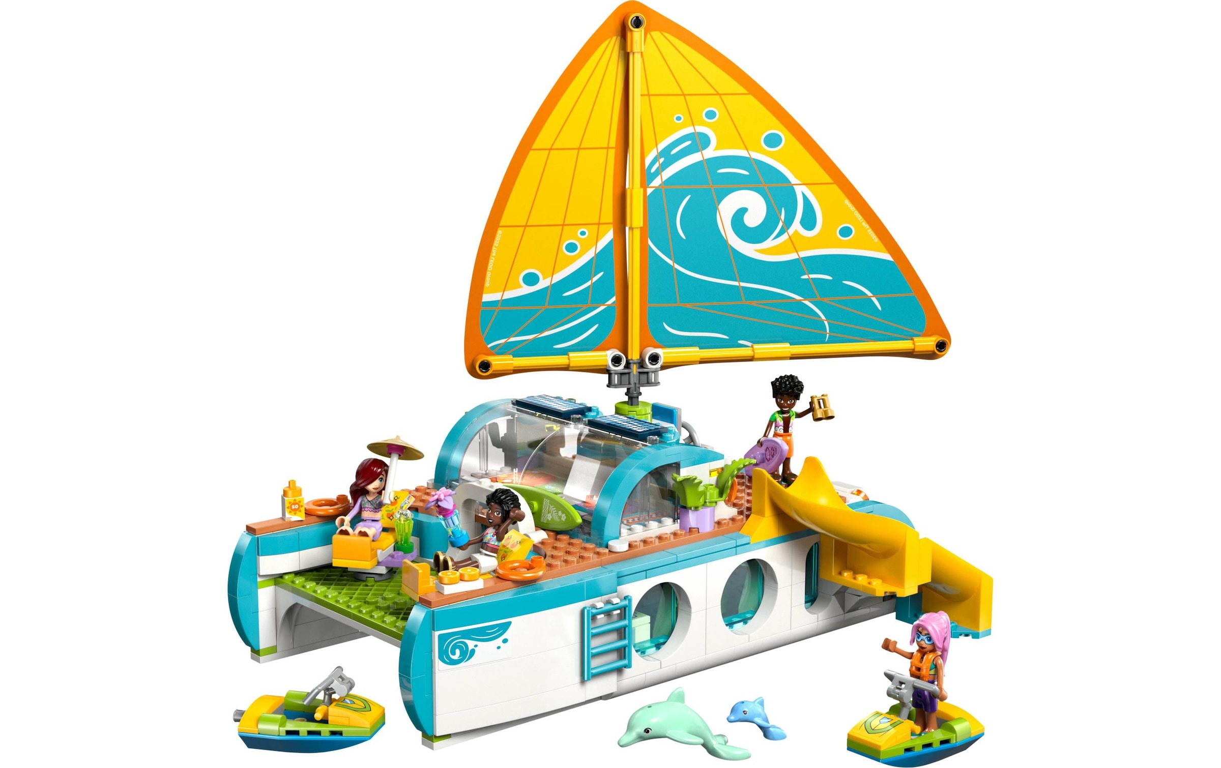 LEGO® Spielbausteine »Friends Segelabenteuer 42664«, (685 St.)