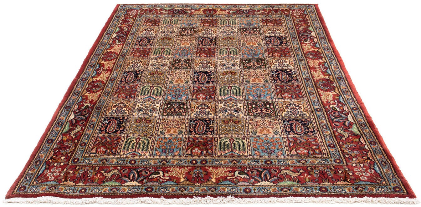 Image of morgenland Hochflor-Läufer »Moud Medaillon Beige 285 x 73 cm«, rechteckig, 1 mm Höhe, Handgeknüpft bei Ackermann Versand Schweiz