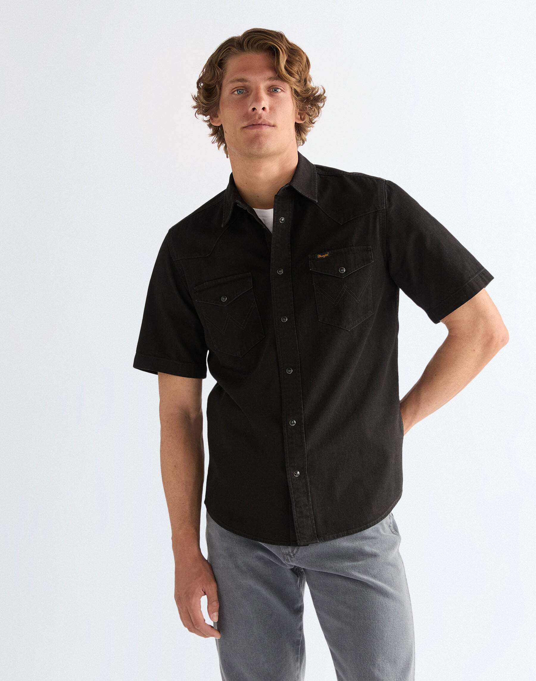 Wrangler Kurzarmhemd »WRANGLER Kurzarmhemd Western«