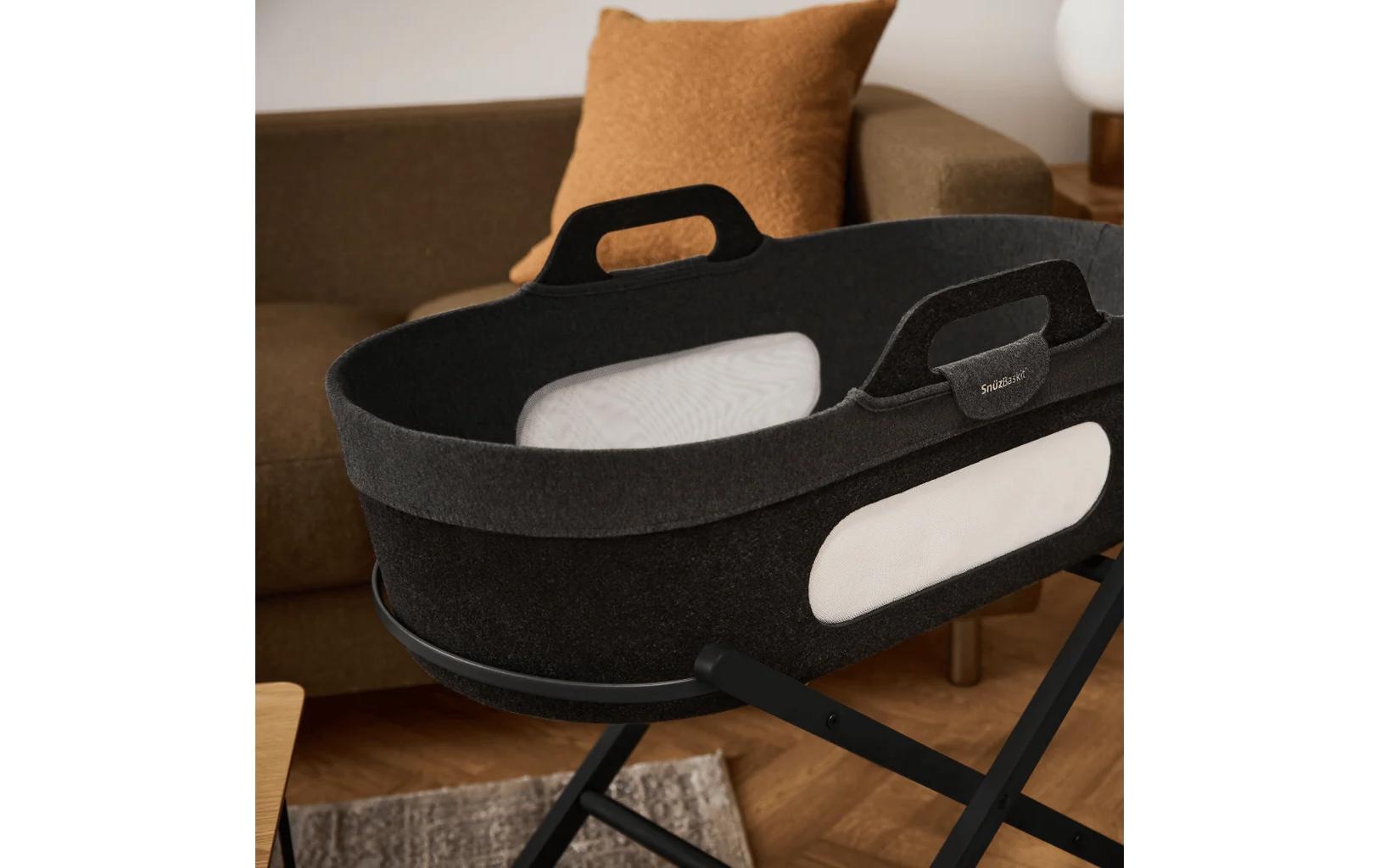   Babybett »Snüz Baskit Moseskorb & Ständer Set«