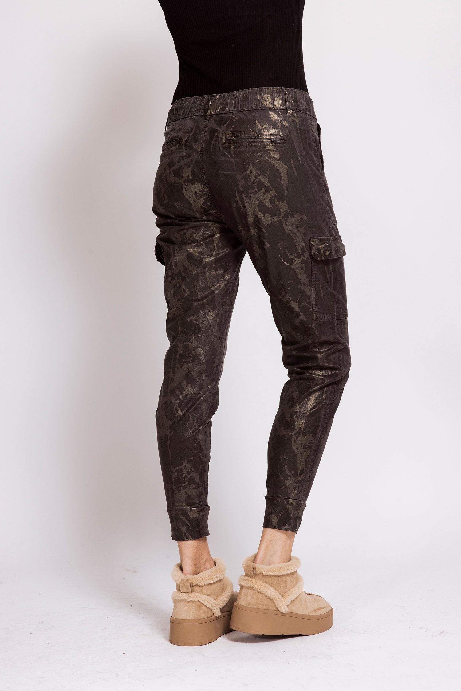 Zhrill 1100000002199 »ZHDAISEY«  coupe slim fit, pour un look décontracté, avec ceinture élastique et cordon de serrage