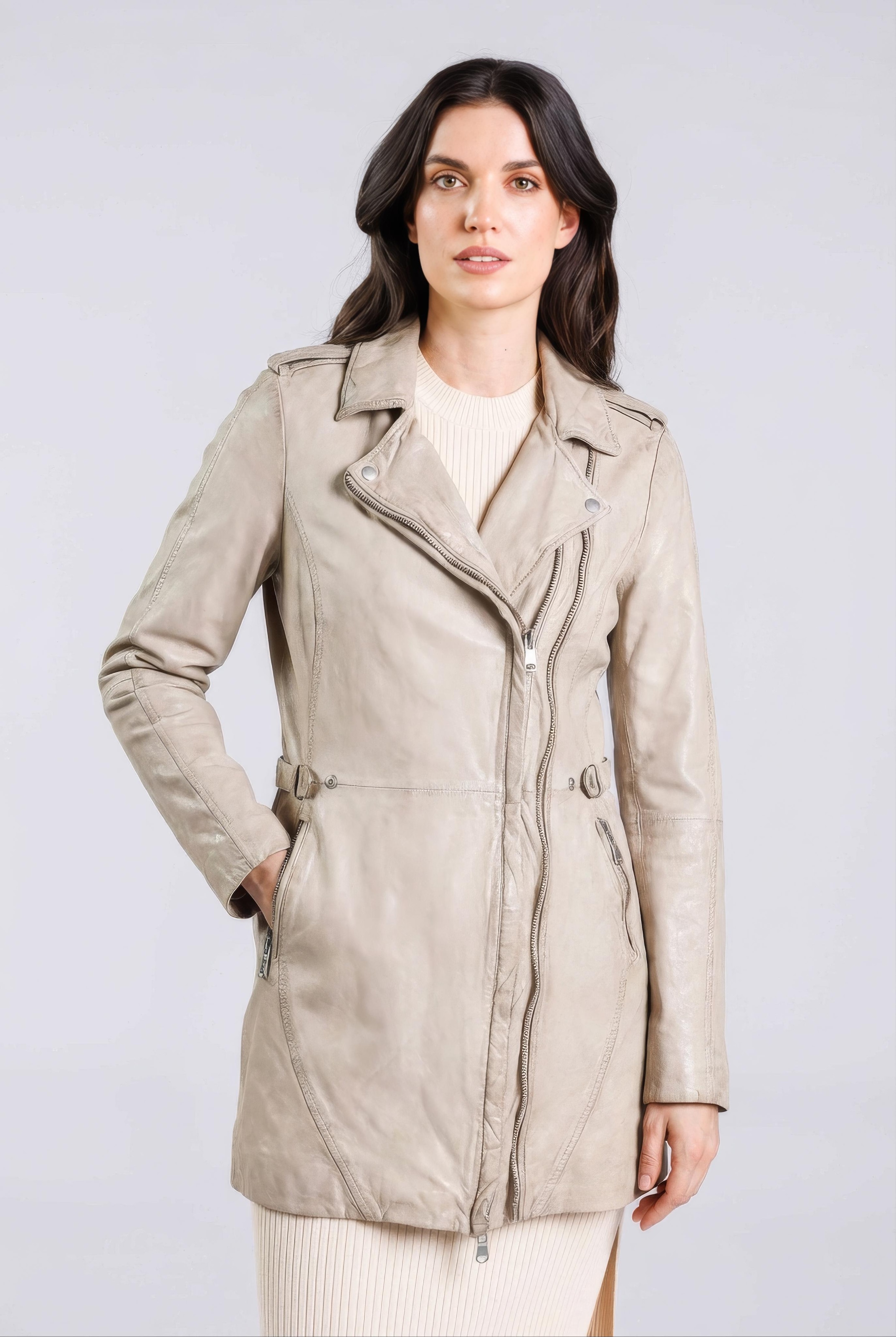 Image of Freaky Nation Lederjacke "New Passion-FN"