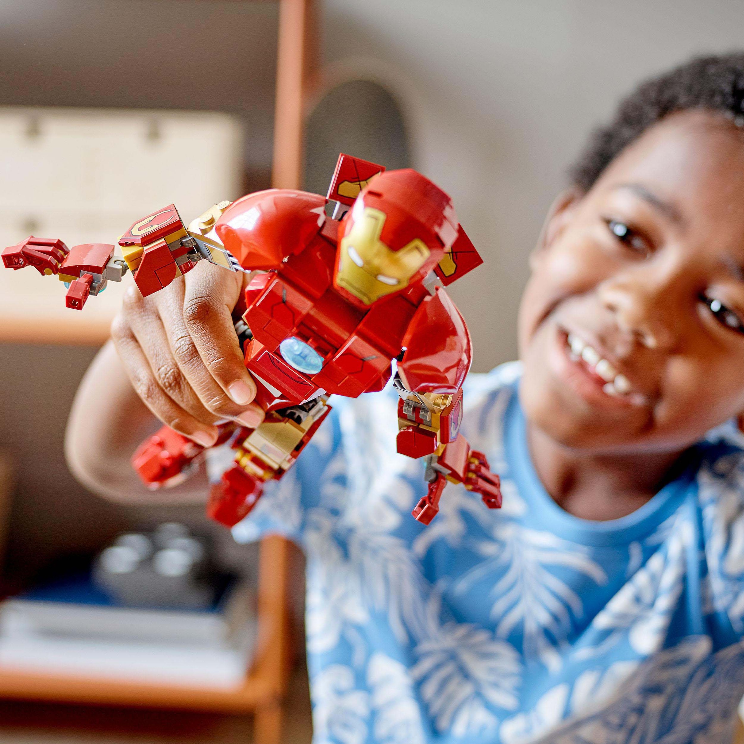 LEGO® Konstruktionsspielsteine »Iron Man Figur (76206), LEGO® Marvel«, (381 St.)