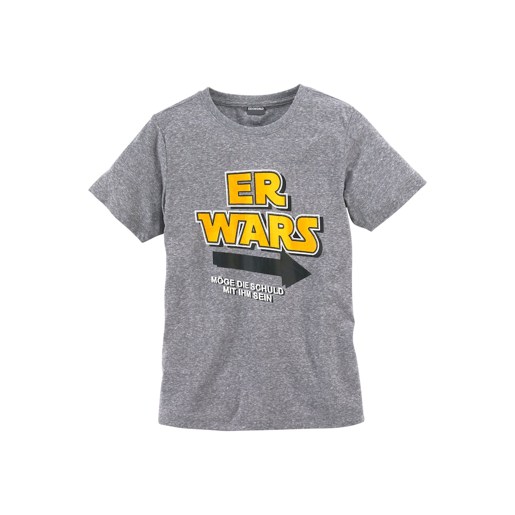 KIDSWORLD T-Shirt »ER WARS«