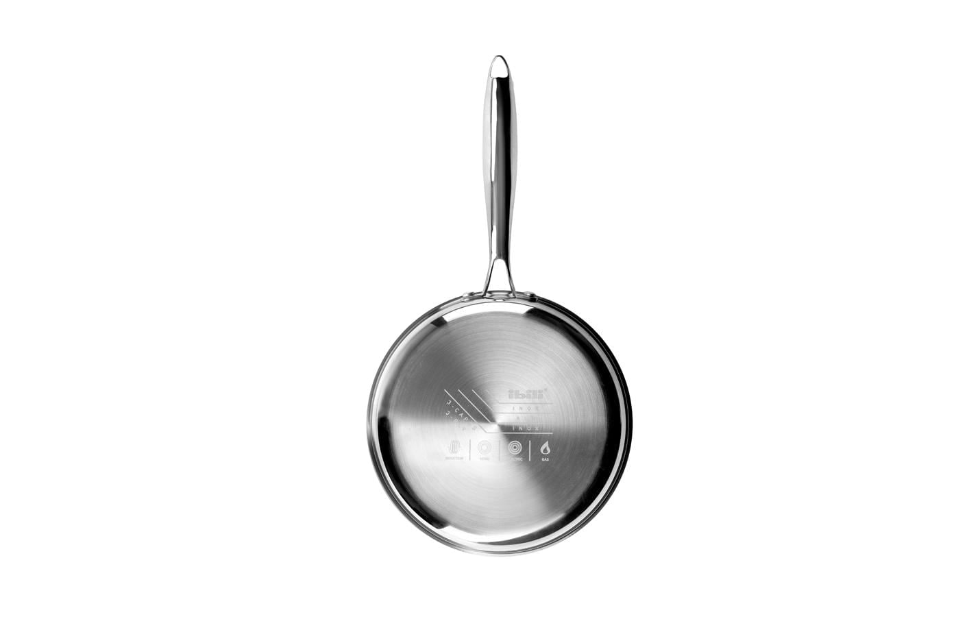   Bratpfanne »Ibili Triply Natural« Edelstahl Vielseitig verwendbare Pfanne mit Dreifachbeschichtung