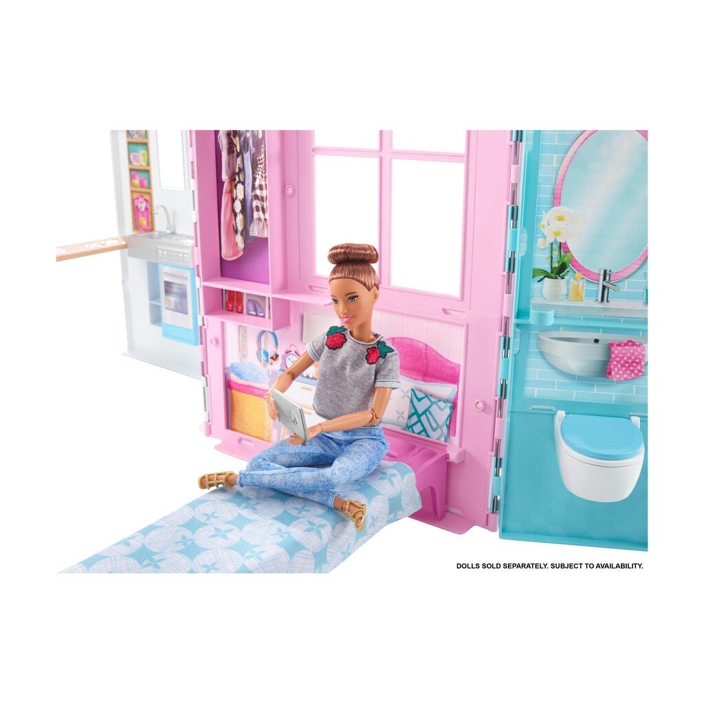 Barbie Spielwelt »Ferienhaus mit Möbel«