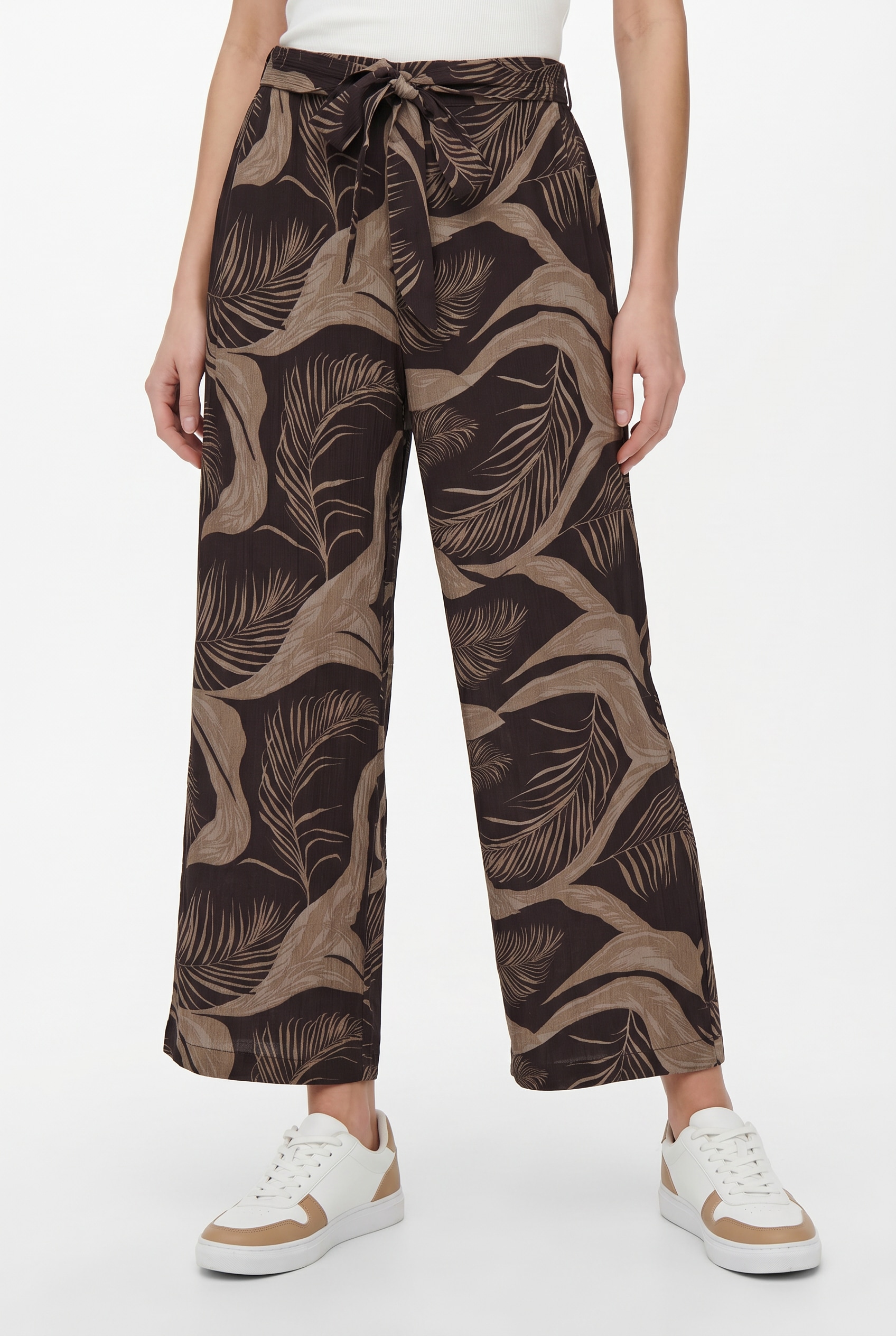 Image of ONLY CARMAKOMA Culotte "CARVILMA LIFE CULOTTE PANT AOP"