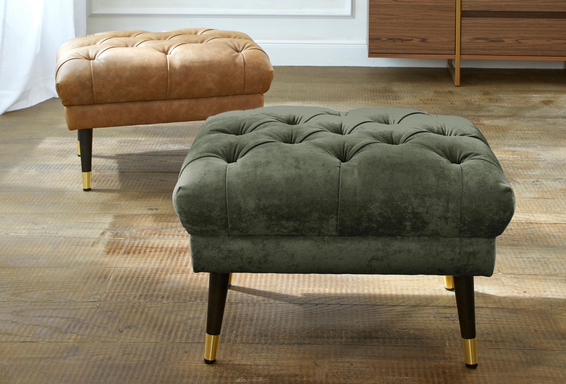 Image of Guido Maria Kretschmer Home&Living Hocker »Tinnum« bei Ackermann Versand Schweiz