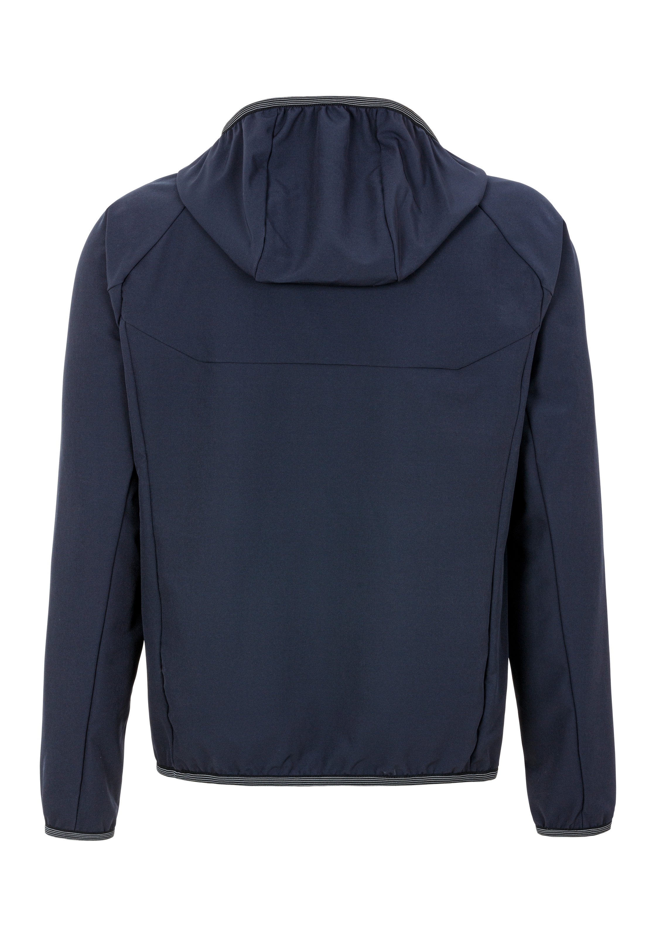 BOSS GREEN Funktionsjacke »L Commuter«, mit Kapuze, mit gummiertem Markenlabel