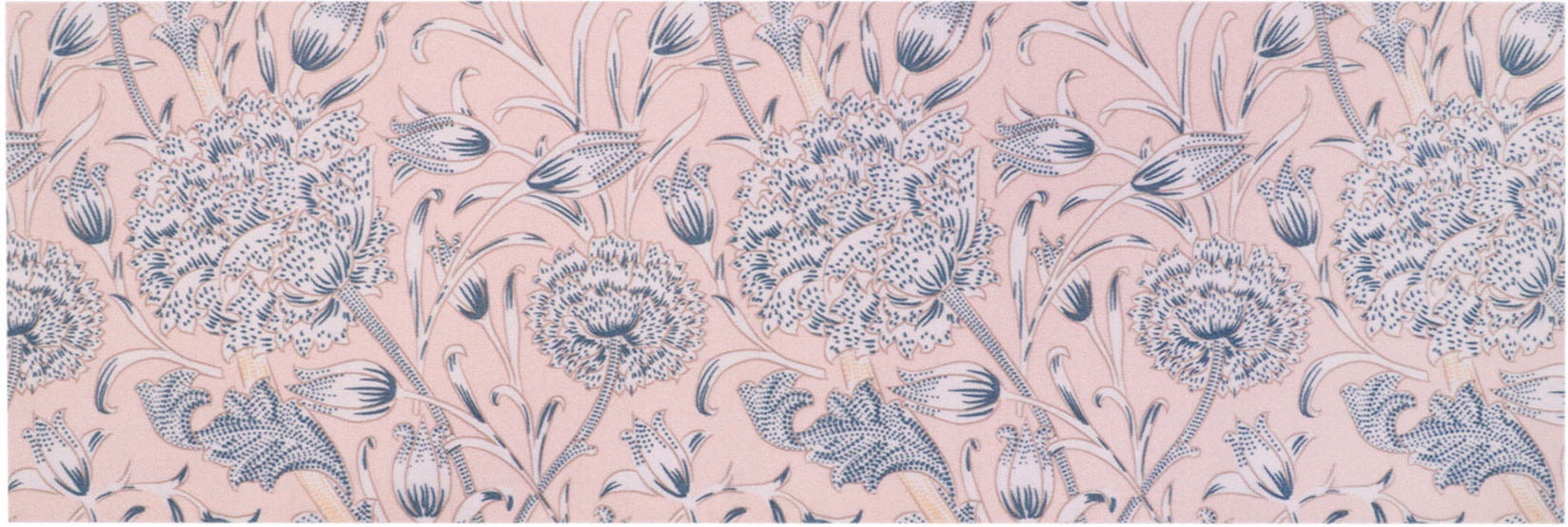 Image of Primaflor-Ideen in Textil Küchenläufer "FLOWERS, Made in Belgium" rechteckig 6,5 mm Höhe Motiv Blumen, rutschhemmend, waschbar, Küche