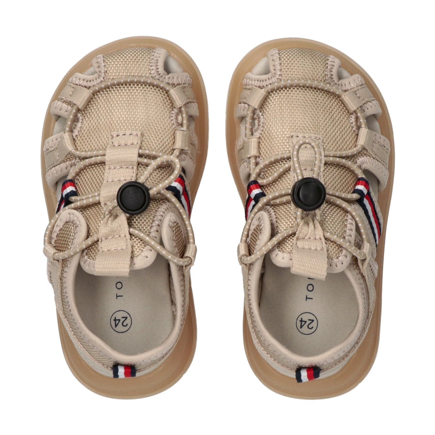 Tommy Hilfiger Sandale  Chaussure de trekking, chaussure d'été avec fermeture rapide pratique