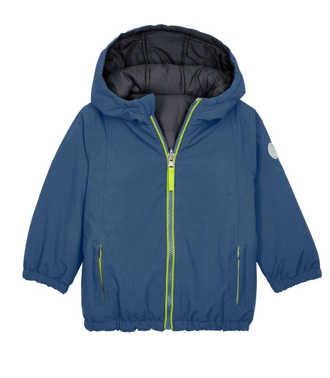 first instinct by killtec Wendejacke für Kinder, mit Kapuze, wind- und wasserdicht