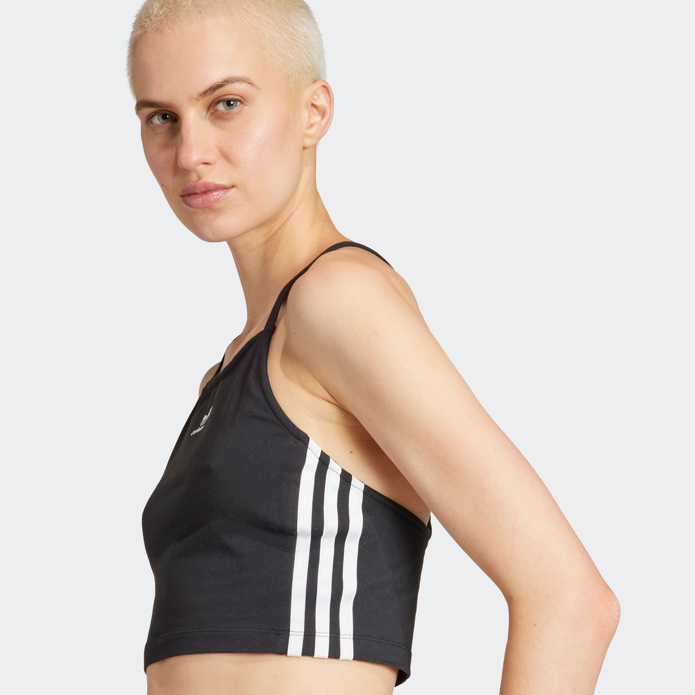 adidas Originals Tanktop »3 S CROP TOP« sportliche Schnittform, für Laufen und sportliche Aktivitäten