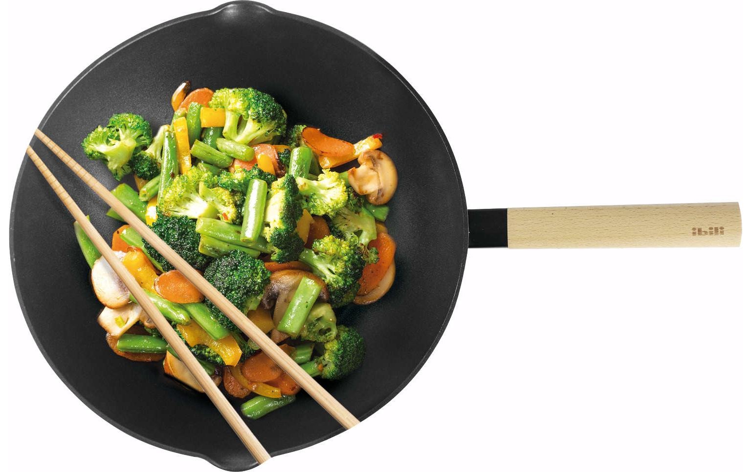 nicht definiert Wok »Ibili Luxe 30 cm«