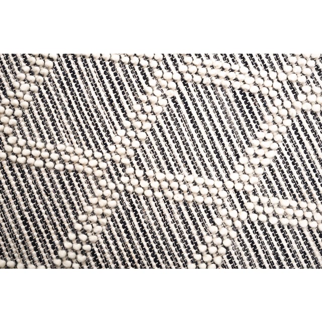 TOM TAILOR HOME Teppich »Colored Macrame«, rechteckig, Handweb Teppich,  reine Wolle, handgewebt, mit Fransen, Scandi Design kaufen