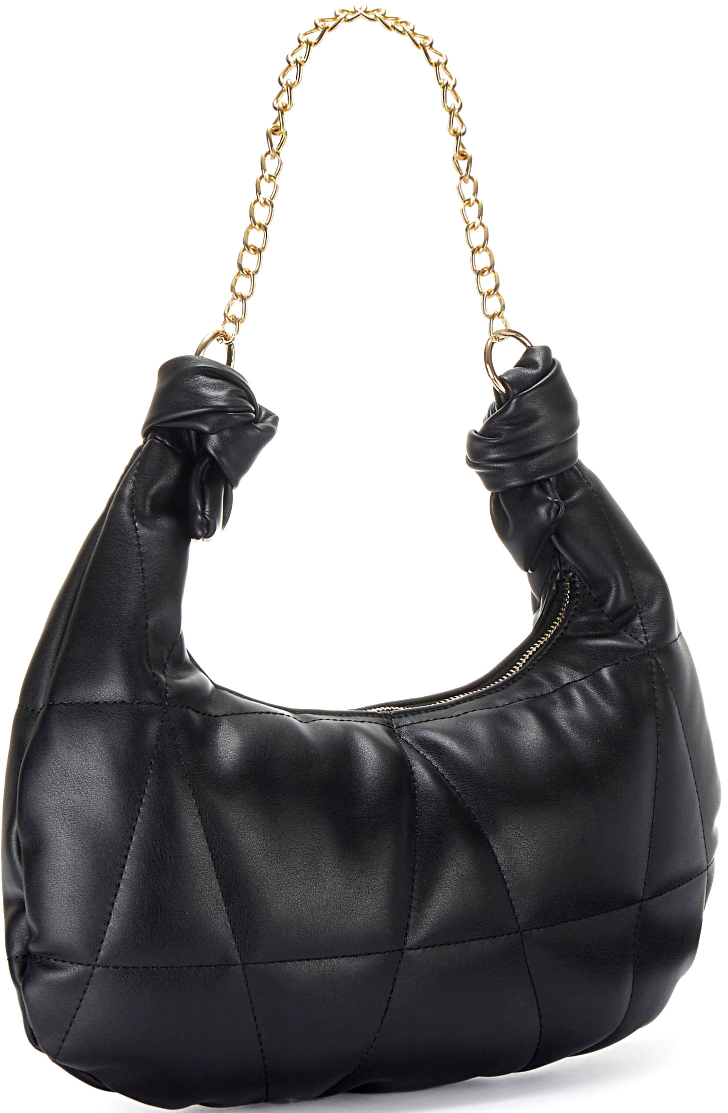 Image of Vivance Handtasche "Schultertasche" mit modischer Steppung, Minibag, Henkeltasche VEGAN