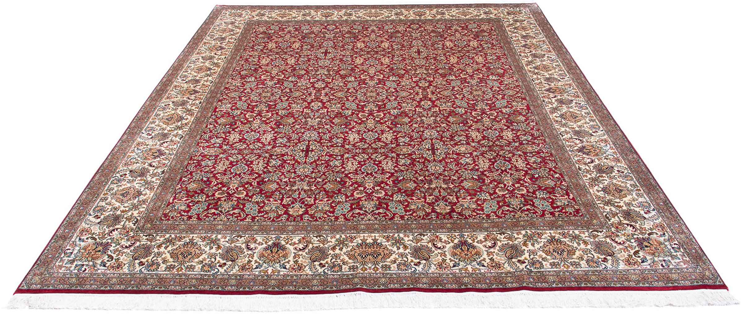Image of morgenland Orientteppich »Perser - Classic - 308 x 243 cm - hellrot«, rechteckig, 10 mm Höhe, Wohnzimmer, Handgeknüpft, Einzelstück mit Zertifikat bei Ackermann Versand Schweiz